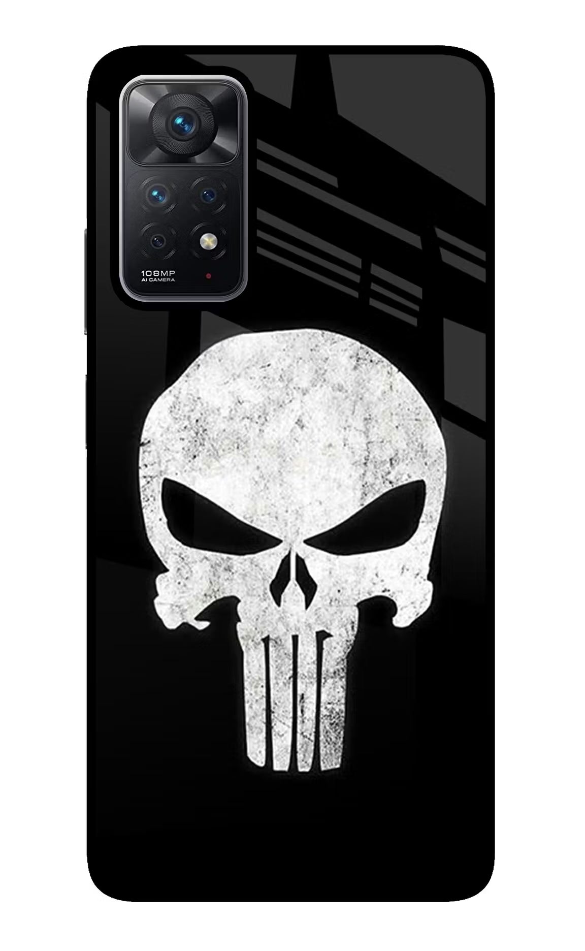 Punisher Skull Redmi Note 11 Pro Glass Case - Punisher Skull Redmi Note 11 Pro Glass Case Punisher Skull Redmi Note 11 Pro Glass Case