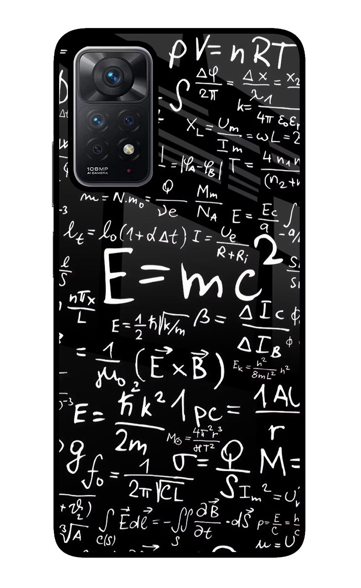 Physics Formula Redmi Note 11 Pro Back Cover - Physics Formula Redmi Note 11 Pro Glass Case Back Cover by Casekaro Physics Formula Redmi Note 11 Pro Glass Case Back Cover by Casekaro