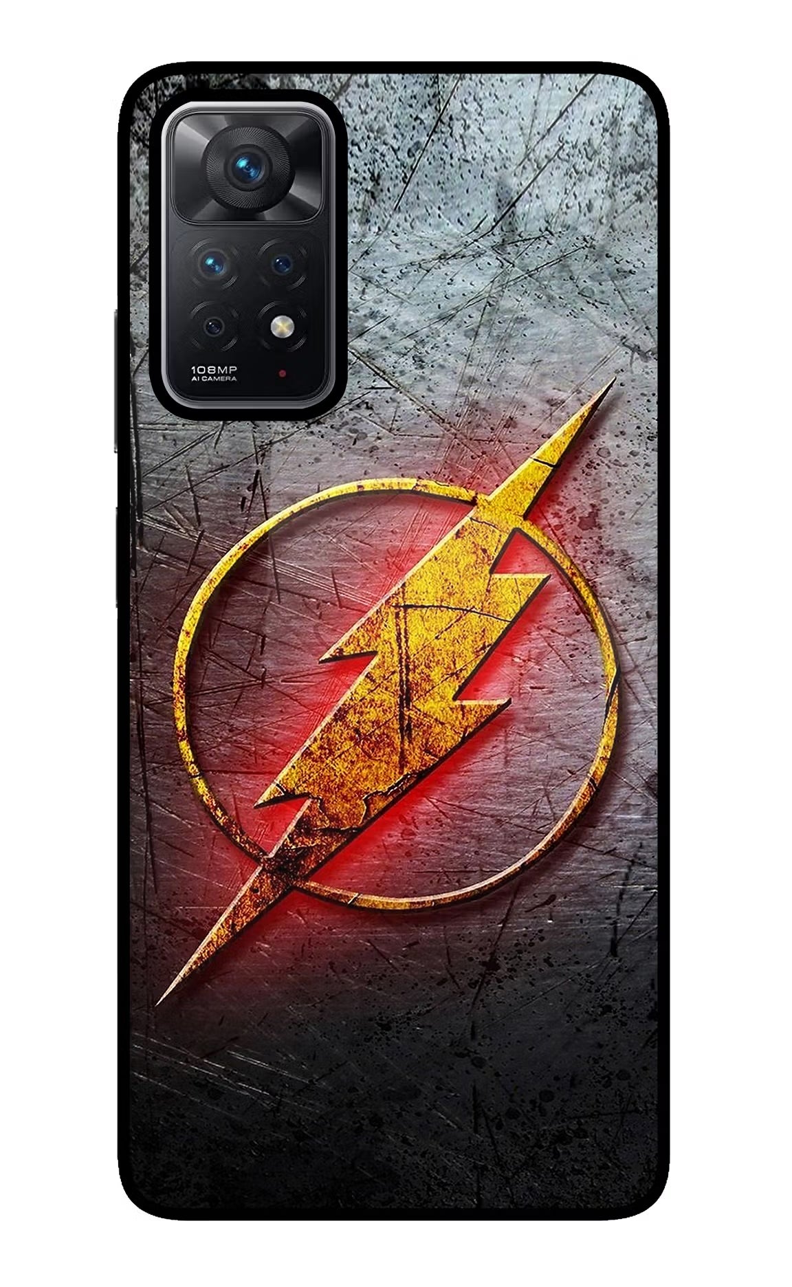 Flash Redmi Note 11 Pro Back Cover - Flash Redmi Note 11 Pro Glass Case Back Cover by Casekaro Flash Redmi Note 11 Pro Glass Case Back Cover by Casekaro