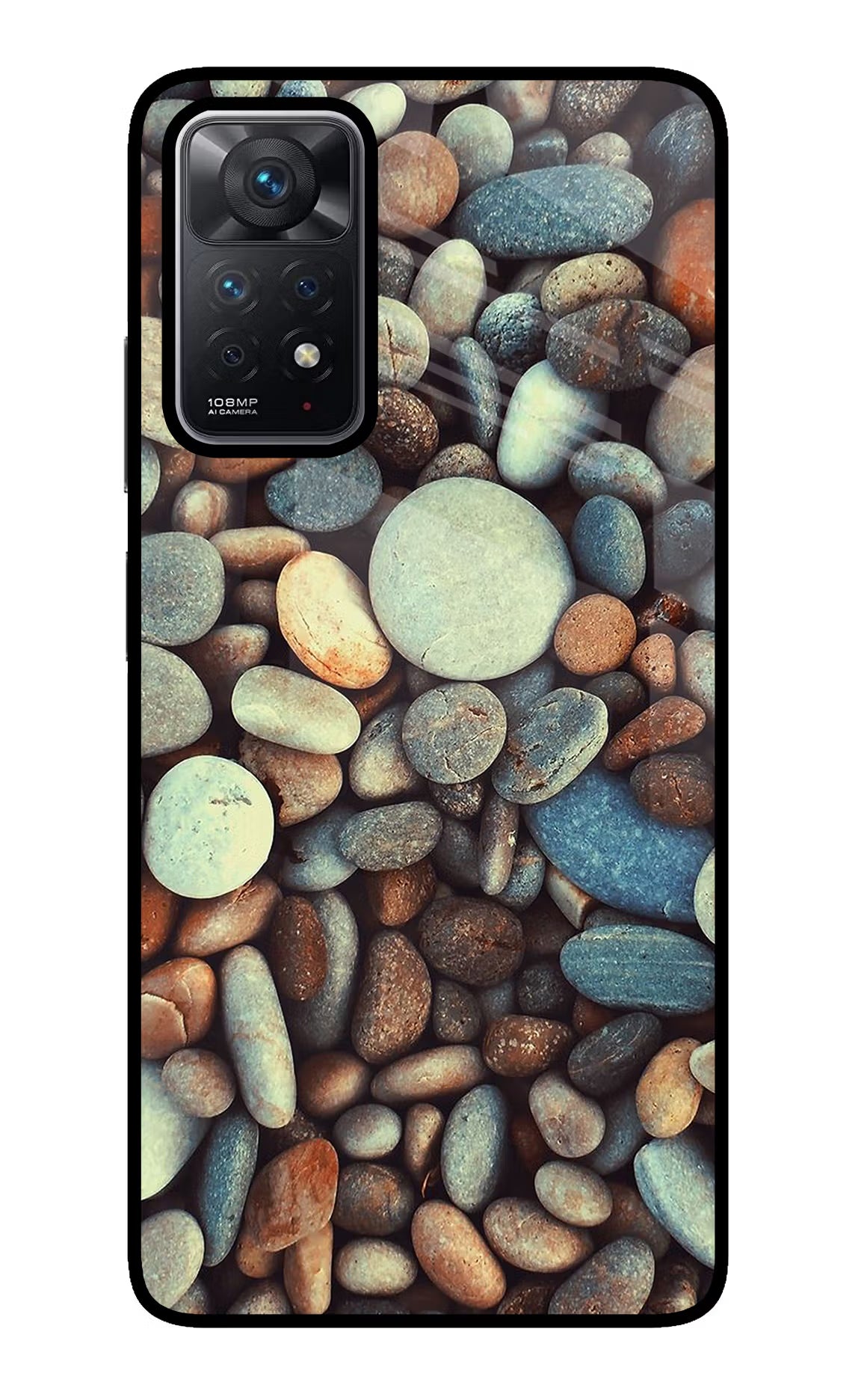 Pebble Redmi Note 11 Pro Glass Case - Pebble Redmi Note 11 Pro Glass Case Pebble Redmi Note 11 Pro Glass Case