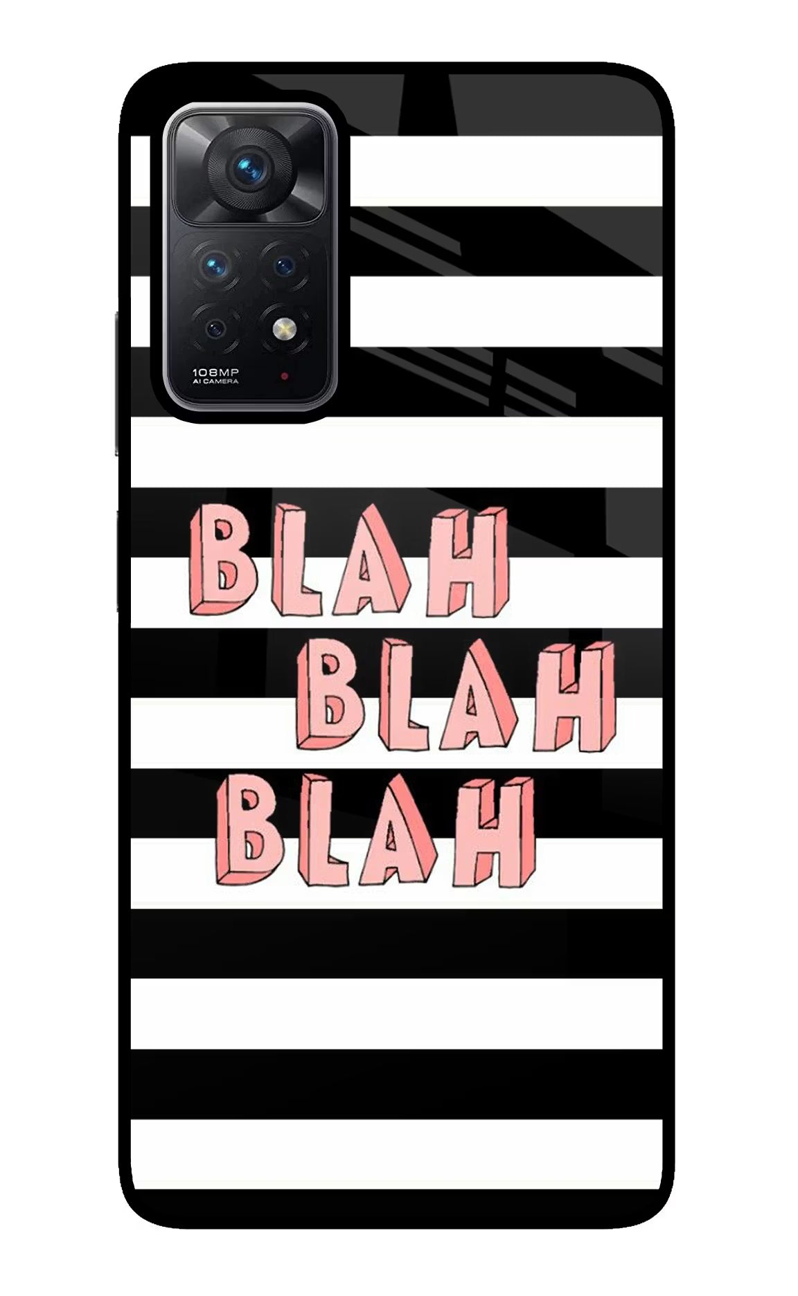 Blah Blah Blah Redmi Note 11 Pro Glass Case - Blah Blah Blah Redmi Note 11 Pro Glass Case Blah Blah Blah Redmi Note 11 Pro Glass Case