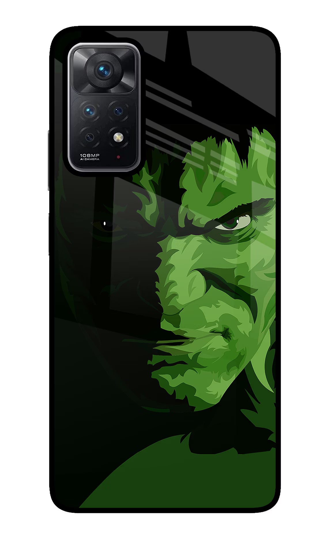 HULK Redmi Note 11 Pro Glass Case - HULK Redmi Note 11 Pro Glass Case HULK Redmi Note 11 Pro Glass Case