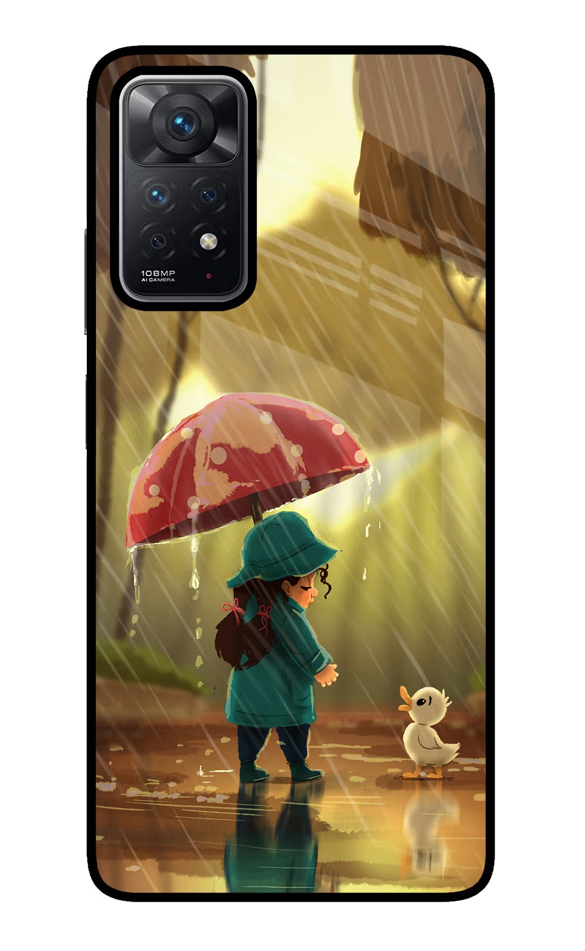 Rainy Day Redmi Note 11 Pro Glass Case - Rainy Day Redmi Note 11 Pro Glass Case Rainy Day Redmi Note 11 Pro Glass Case