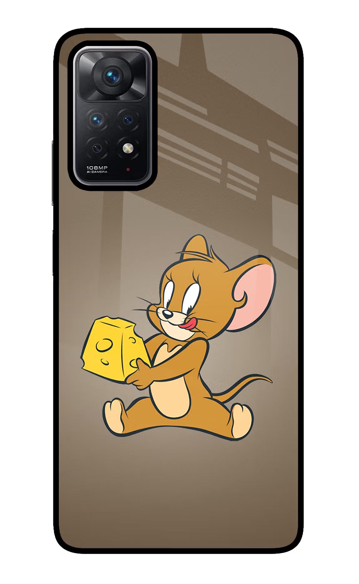 Jerry Redmi Note 11 Pro Back Cover - Jerry Redmi Note 11 Pro Glass Case Back Cover by Casekaro Jerry Redmi Note 11 Pro Glass Case Back Cover by Casekaro