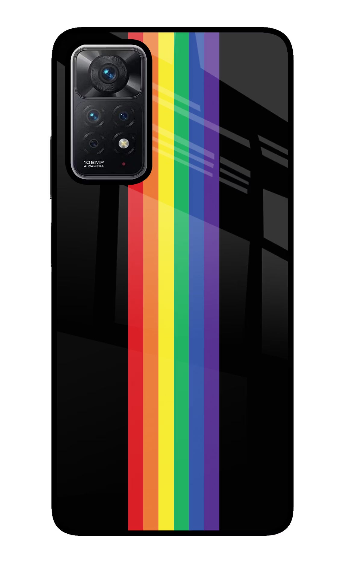 Pride Redmi Note 11 Pro Glass Case - Pride Redmi Note 11 Pro Glass Case Pride Redmi Note 11 Pro Glass Case