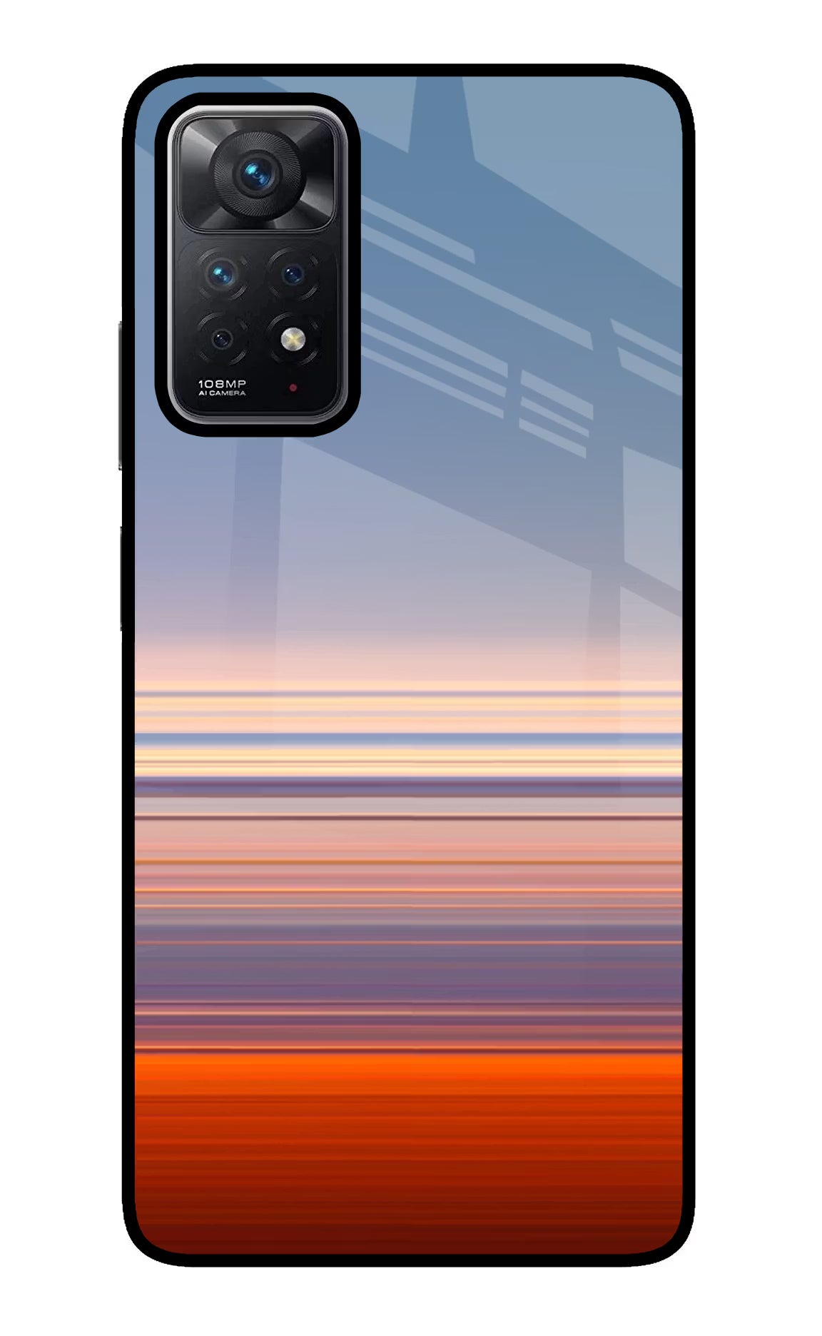 Morning Colors Redmi Note 11 Pro Back Cover - Morning Colors Redmi Note 11 Pro Glass Case Back Cover by Casekaro Morning Colors Redmi Note 11 Pro Glass Case Back Cover by Casekaro