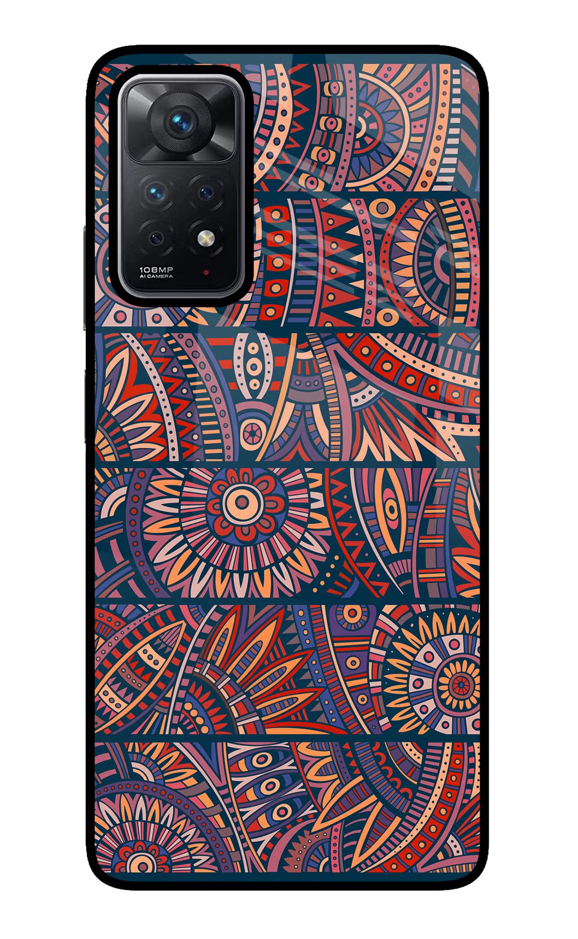 African Culture Design Redmi Note 11 Pro Back Cover - African Culture Design Redmi Note 11 Pro Glass Case Back Cover by Casekaro African Culture Design Redmi Note 11 Pro Glass Case Back Cover by Casekaro