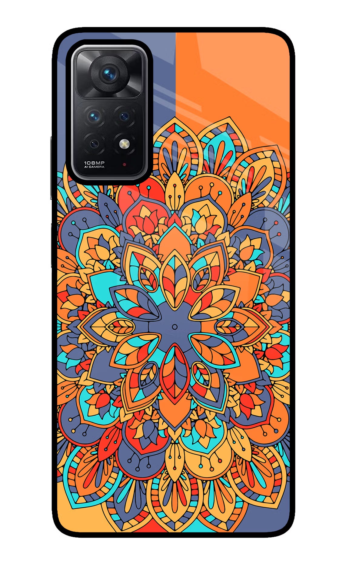 Color Mandala Redmi Note 11 Pro Glass Case - Color Mandala Redmi Note 11 Pro Glass Case Color Mandala Redmi Note 11 Pro Glass Case