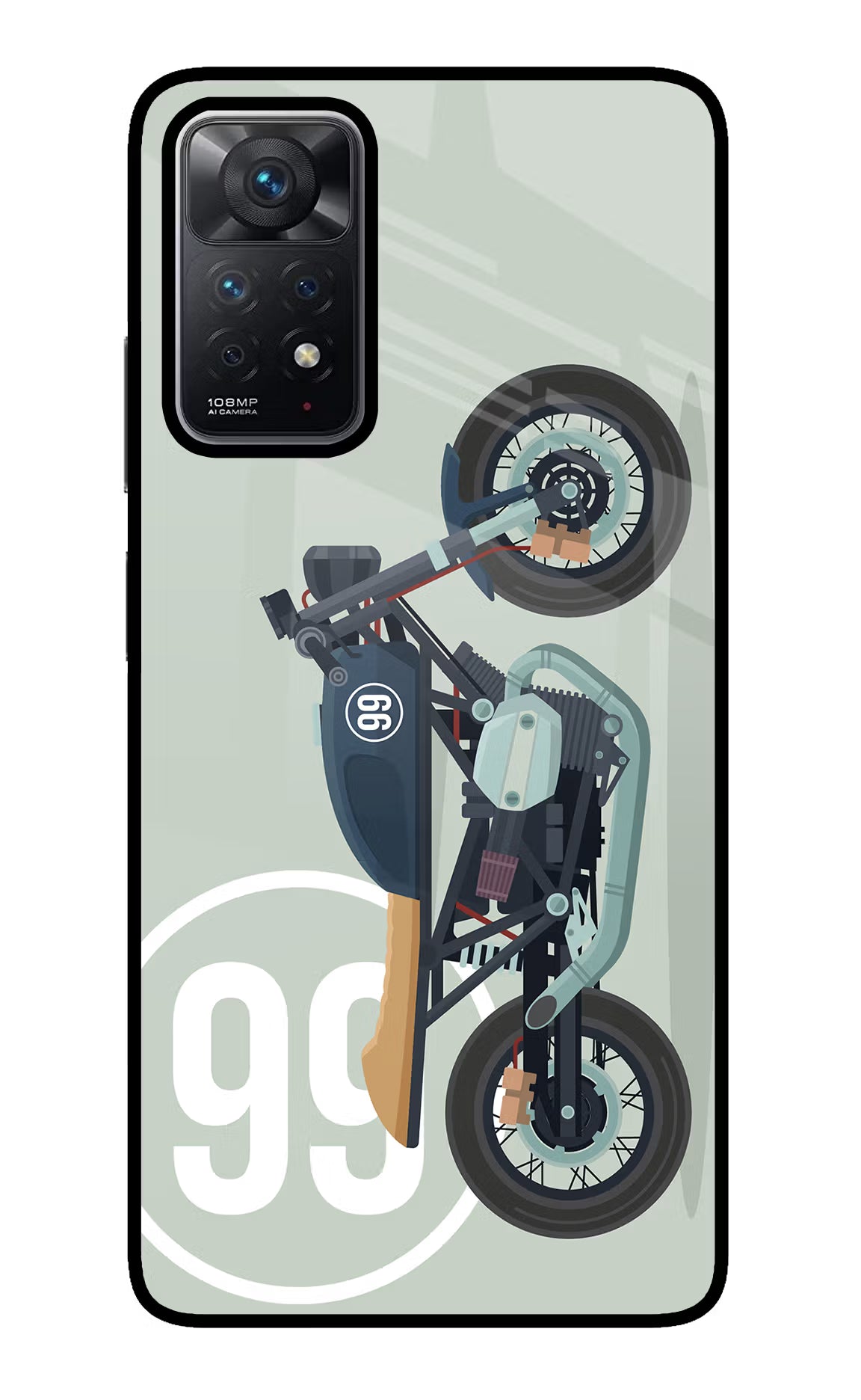 Classic Cafe Racer 99 Redmi Note 11 Pro Glass Case - Classic Cafe Racer 99 Redmi Note 11 Pro Glass Case Classic Cafe Racer 99 Redmi Note 11 Pro Glass Case