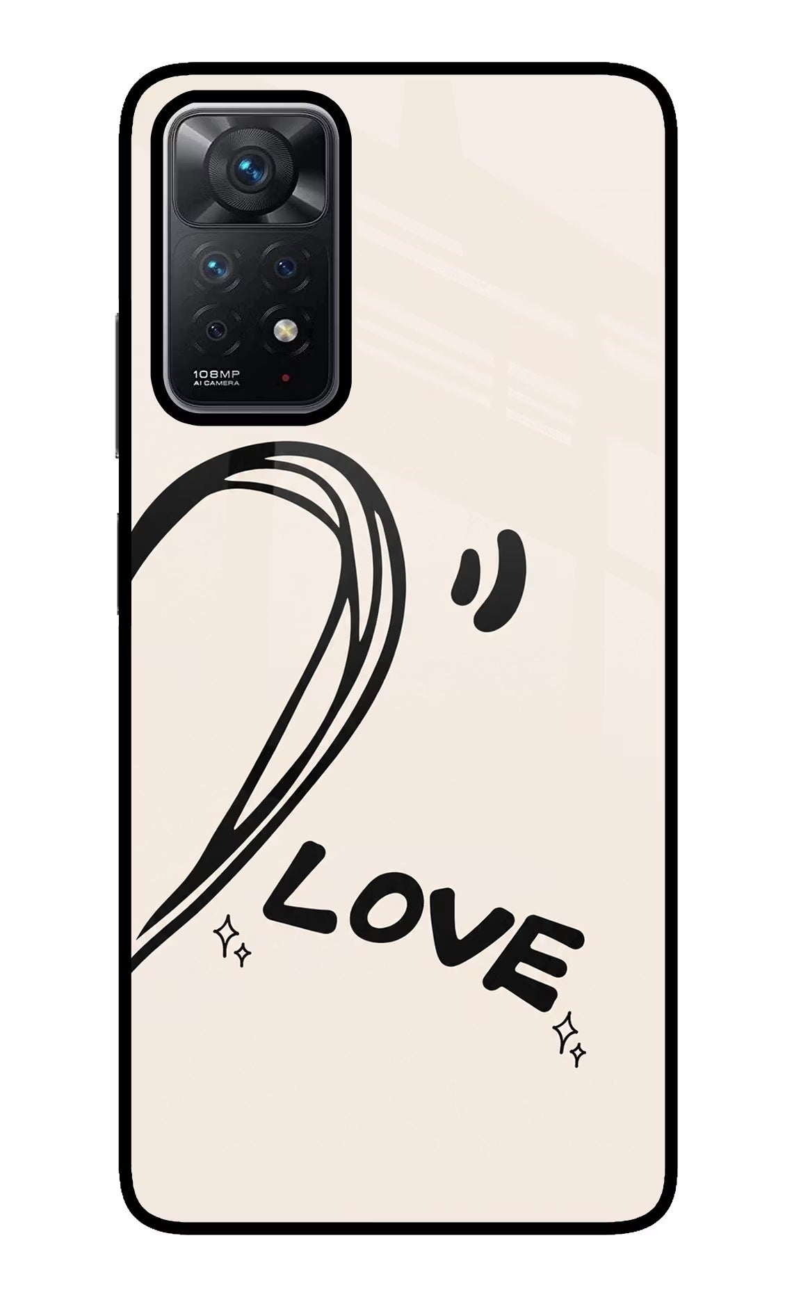 Soul Line Redmi Note 11 Pro Glass Case - Soul Line Redmi Note 11 Pro Glass Case Soul Line Redmi Note 11 Pro Glass Case