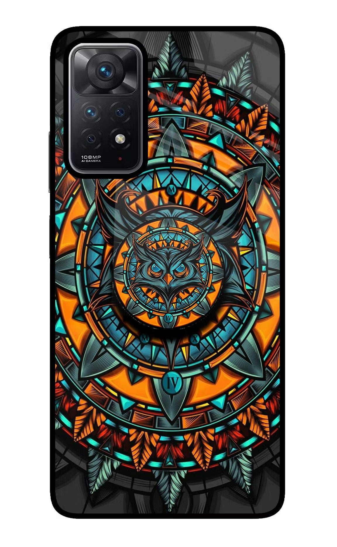Angry Owl Redmi Note 11 Pro Glass Case - Angry Owl Redmi Note 11 Pro Glass Case Angry Owl Redmi Note 11 Pro Glass Case