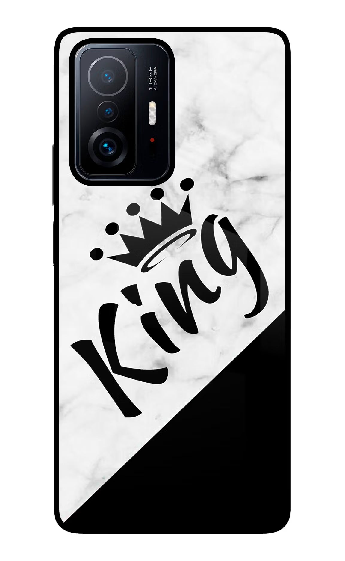 King Mi 11T Pro 5G Back Cover - King Mi 11T Pro 5G Glass Case Back Cover by Casekaro King Mi 11T Pro 5G Glass Case Back Cover by Casekaro