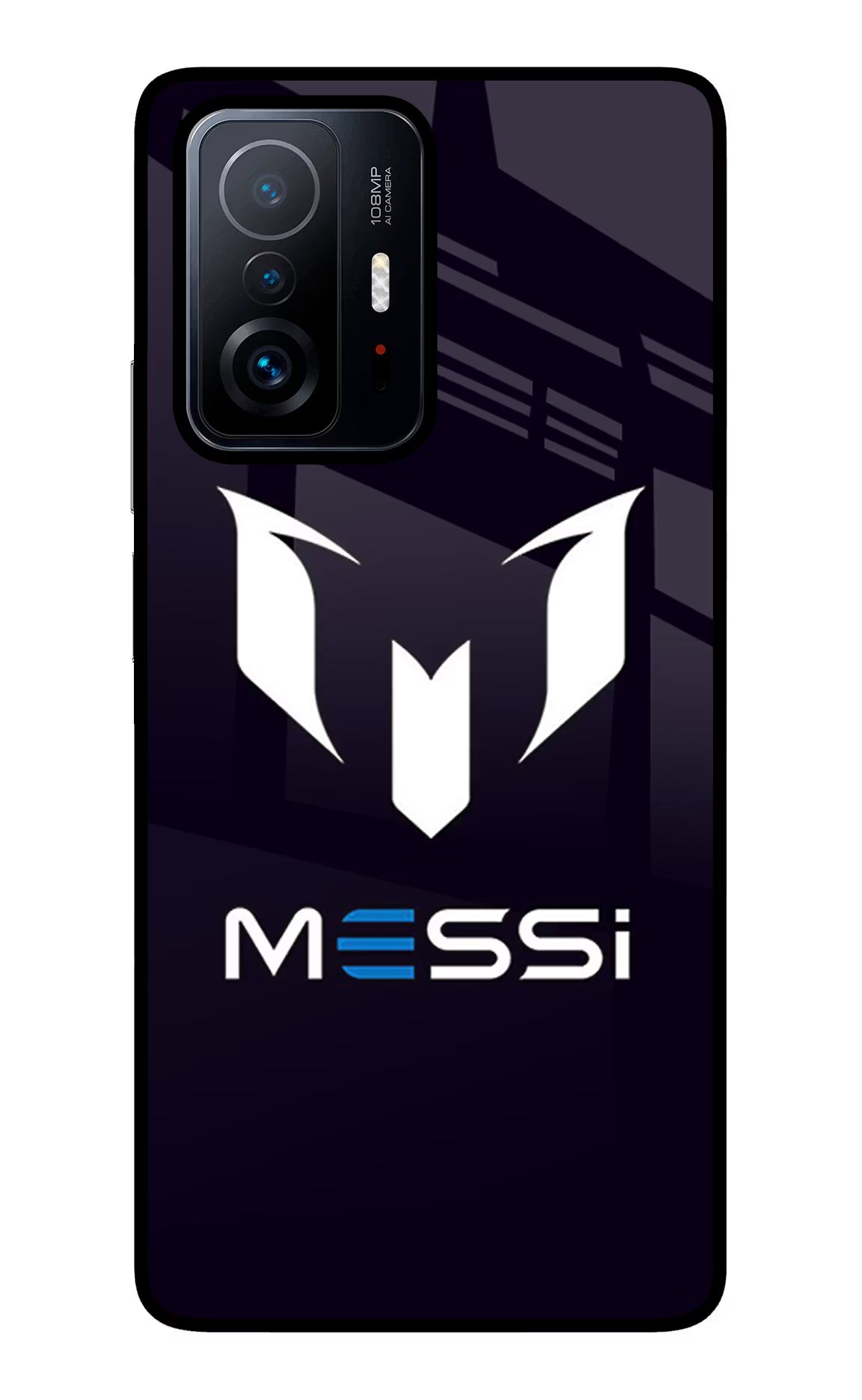 Messi Logo Mi 11T Pro 5G Glass Case - Messi Logo Mi 11T Pro 5G Glass Case Messi Logo Mi 11T Pro 5G Glass Case