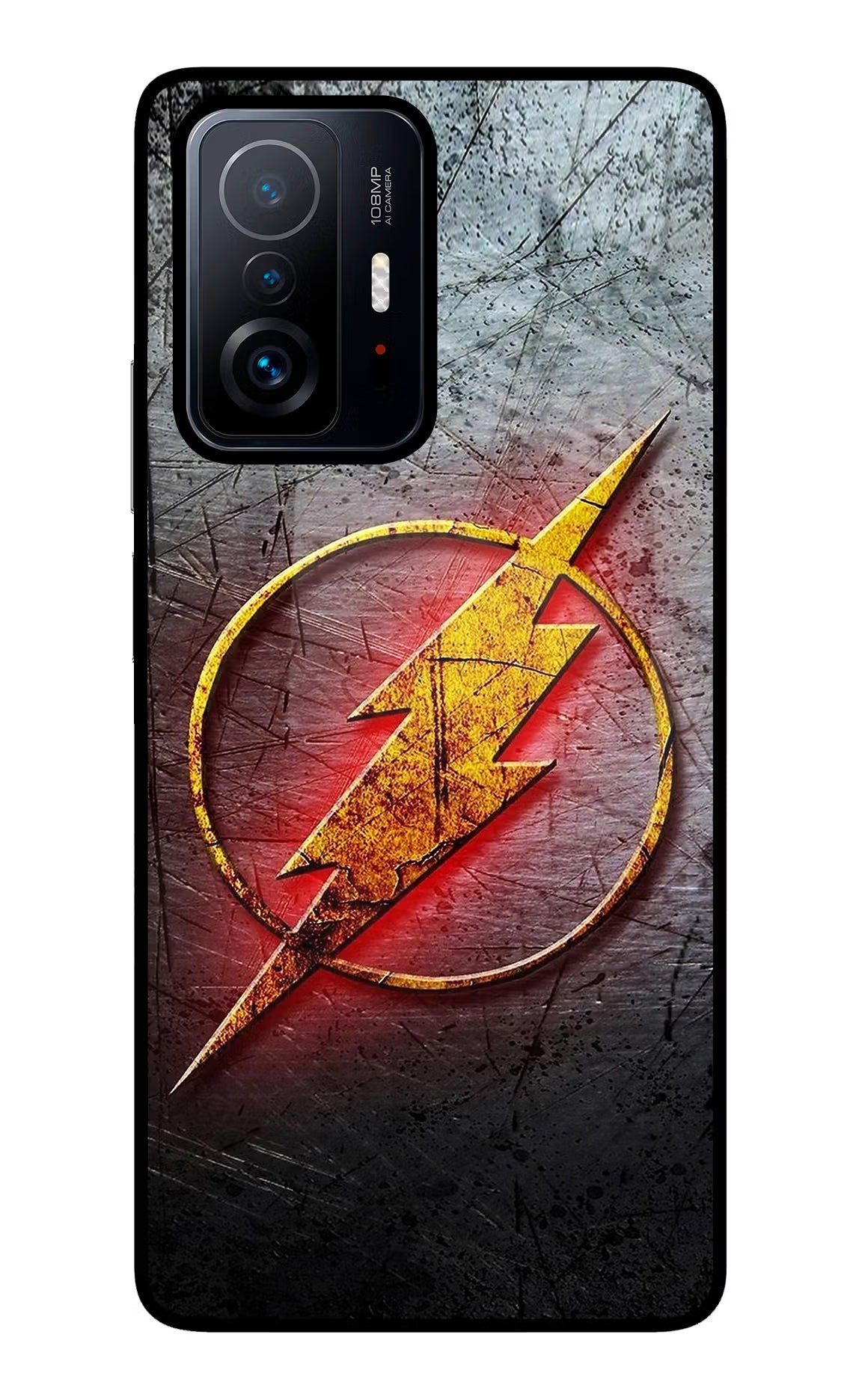 Flash Mi 11T Pro 5G Back Cover - Flash Mi 11T Pro 5G Glass Case Back Cover by Casekaro Flash Mi 11T Pro 5G Glass Case Back Cover by Casekaro