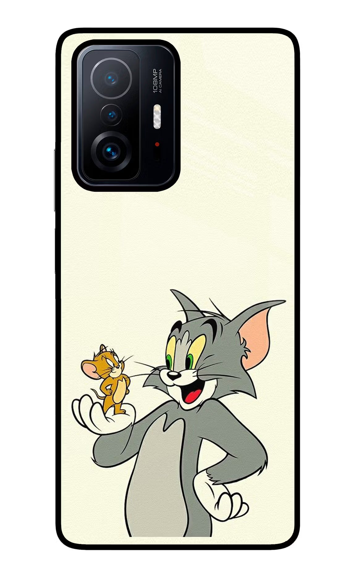Tom & Jerry Mi 11T Pro 5G Glass Case - Tom & Jerry Mi 11T Pro 5G Glass Case Tom & Jerry Mi 11T Pro 5G Glass Case