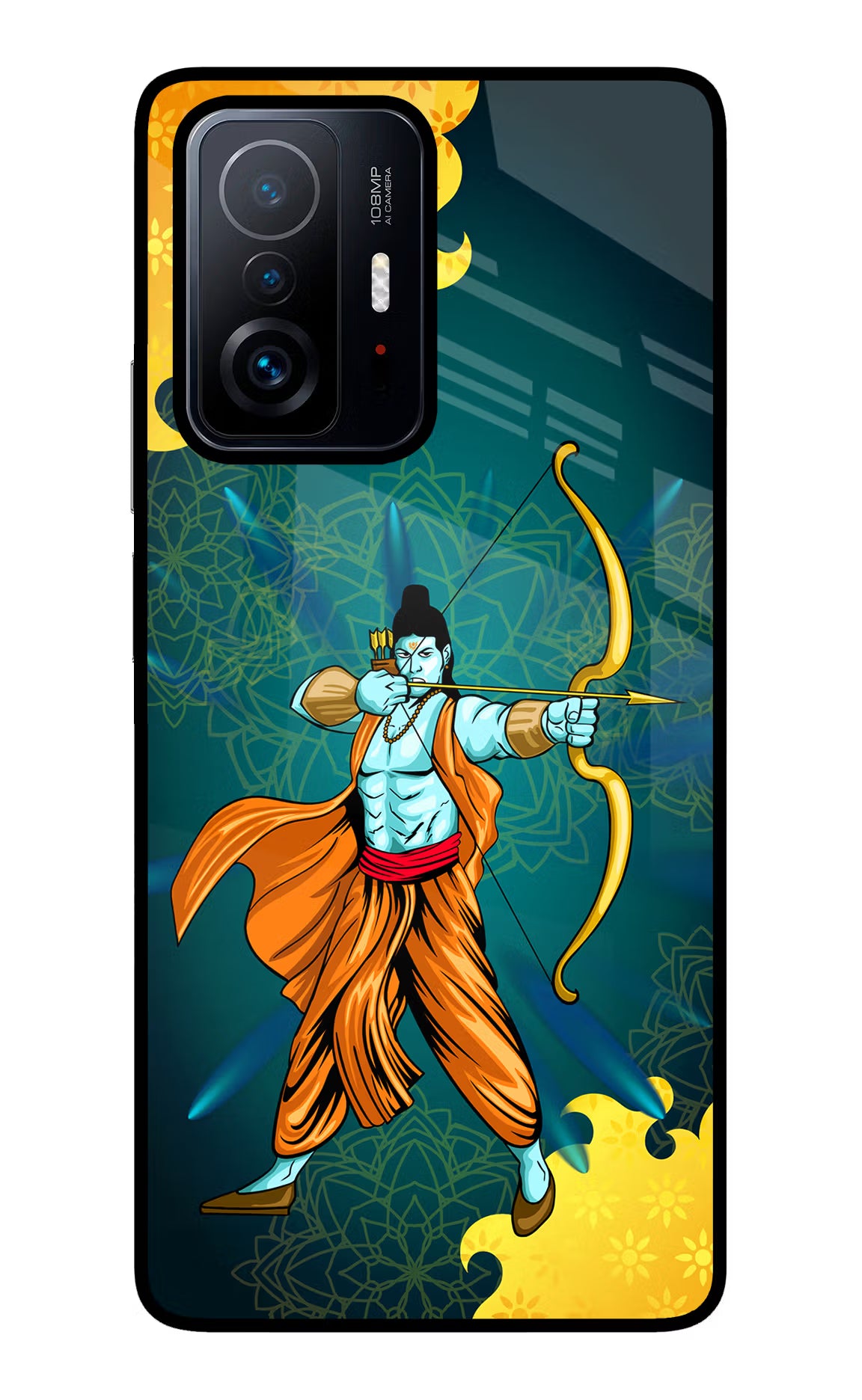 Lord Ram - 6 Mi 11T Pro 5G Glass Case - Lord Ram - 6 Mi 11T Pro 5G Glass Case Lord Ram - 6 Mi 11T Pro 5G Glass Case