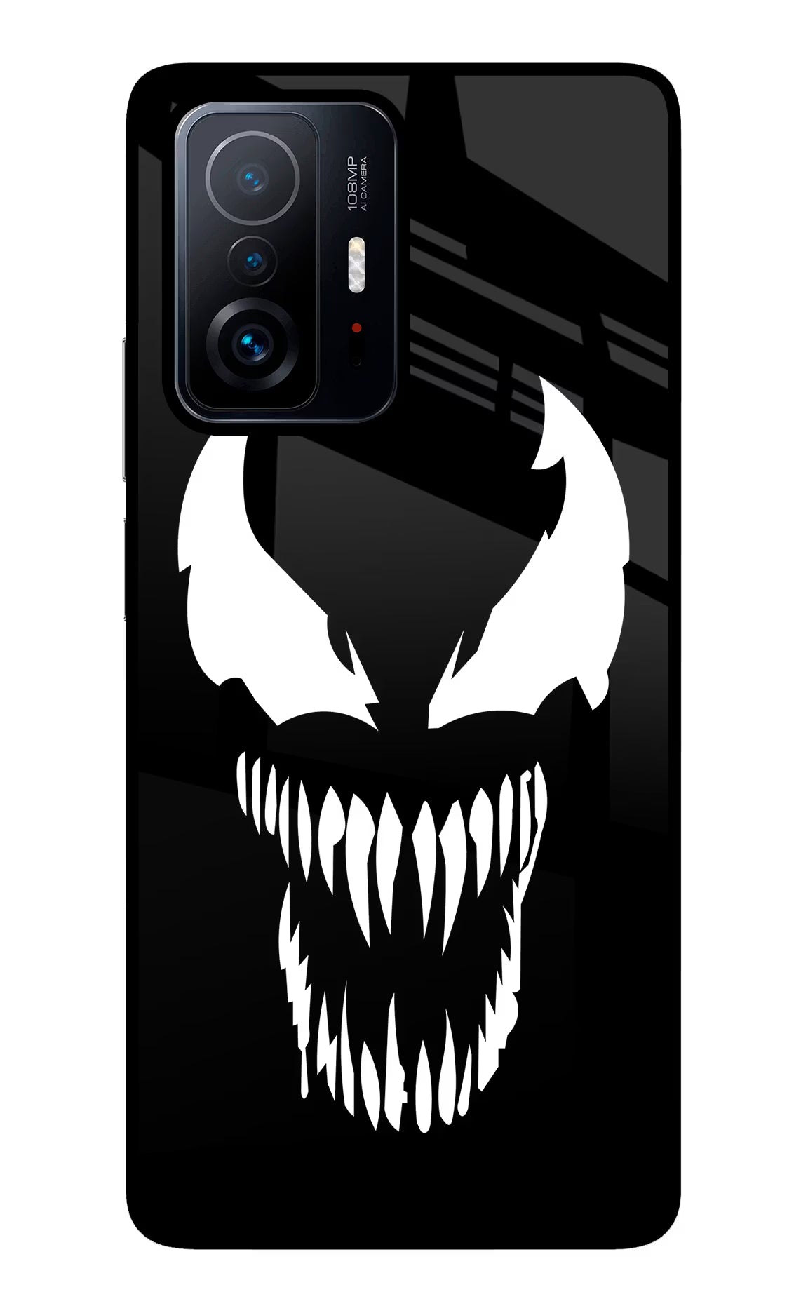 Venom Mi 11T Pro 5G Back Cover - Venom Mi 11T Pro 5G Glass Case Back Cover by Casekaro Venom Mi 11T Pro 5G Glass Case Back Cover by Casekaro