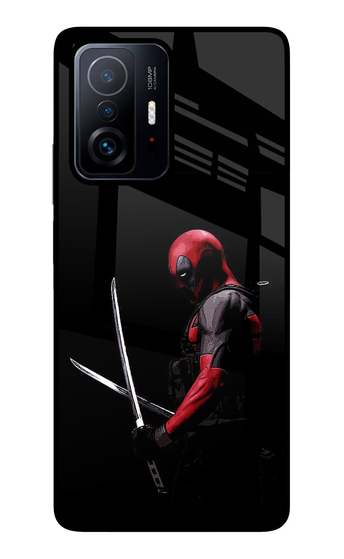 Deadpool Mi 11T Pro 5G Glass Case - Deadpool Mi 11T Pro 5G Glass Case Deadpool Mi 11T Pro 5G Glass Case
