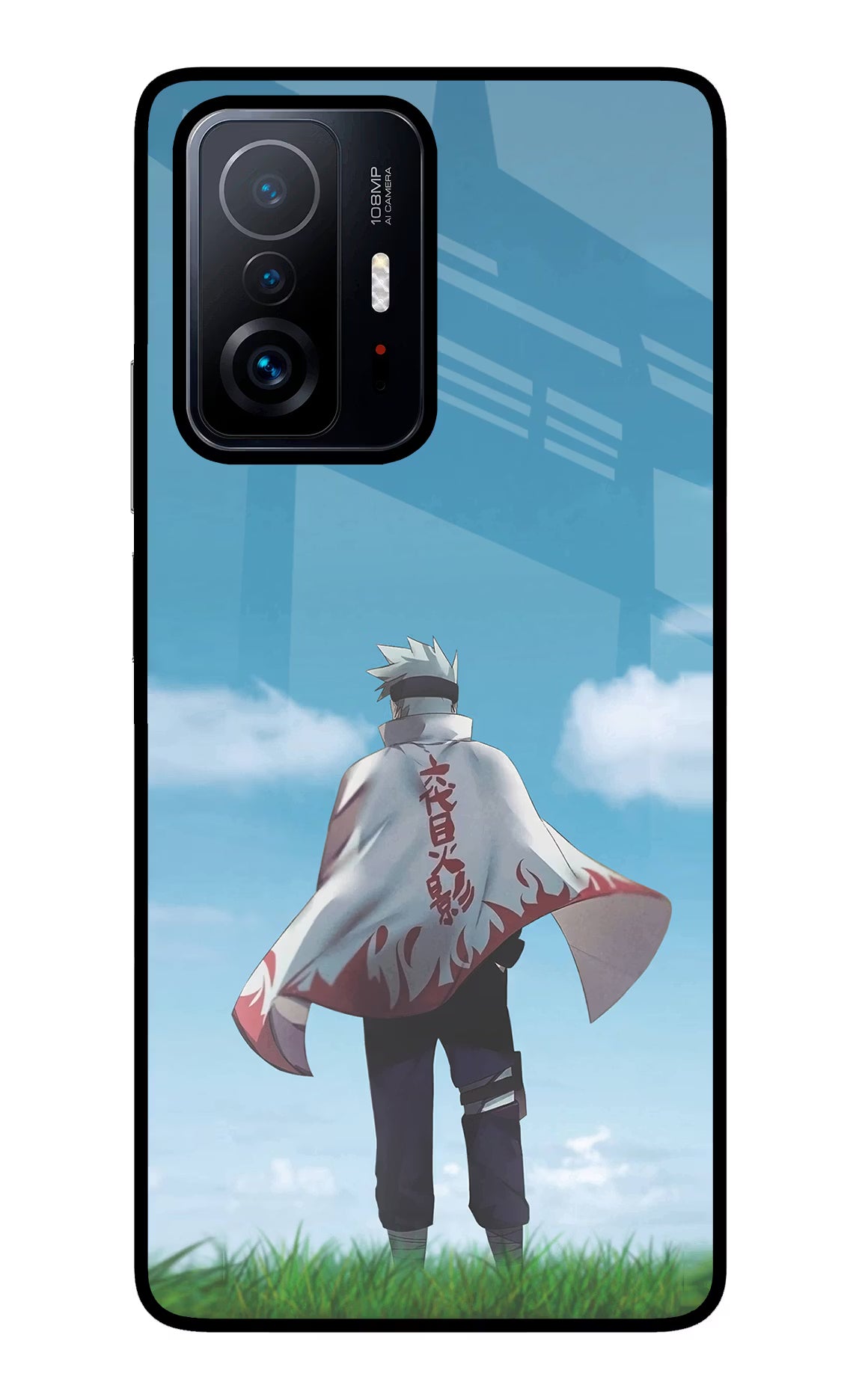 Kakashi Mi 11T Pro 5G Back Cover - Kakashi Mi 11T Pro 5G Glass Case Back Cover by Casekaro Kakashi Mi 11T Pro 5G Glass Case Back Cover by Casekaro