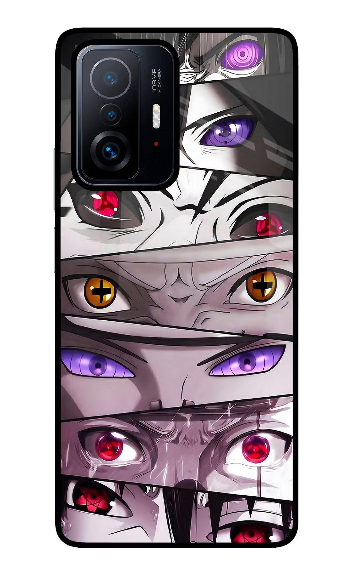 Naruto Anime Mi 11T Pro 5G Glass Case - Naruto Anime Mi 11T Pro 5G Glass Case Naruto Anime Mi 11T Pro 5G Glass Case