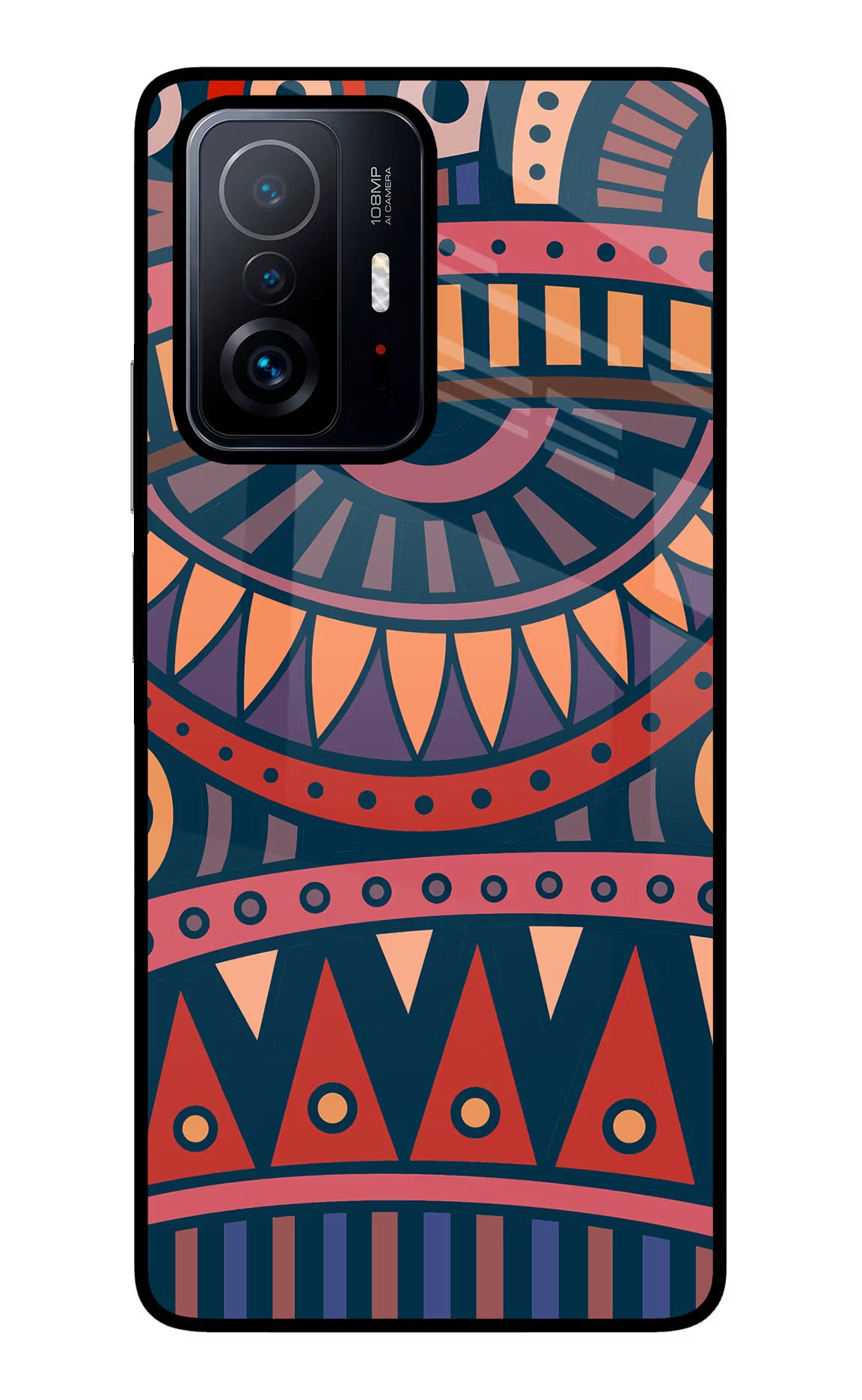African Culture Design Mi 11T Pro 5G Back Cover - African Culture Design Mi 11T Pro 5G Glass Case Back Cover by Casekaro African Culture Design Mi 11T Pro 5G Glass Case Back Cover by Casekaro