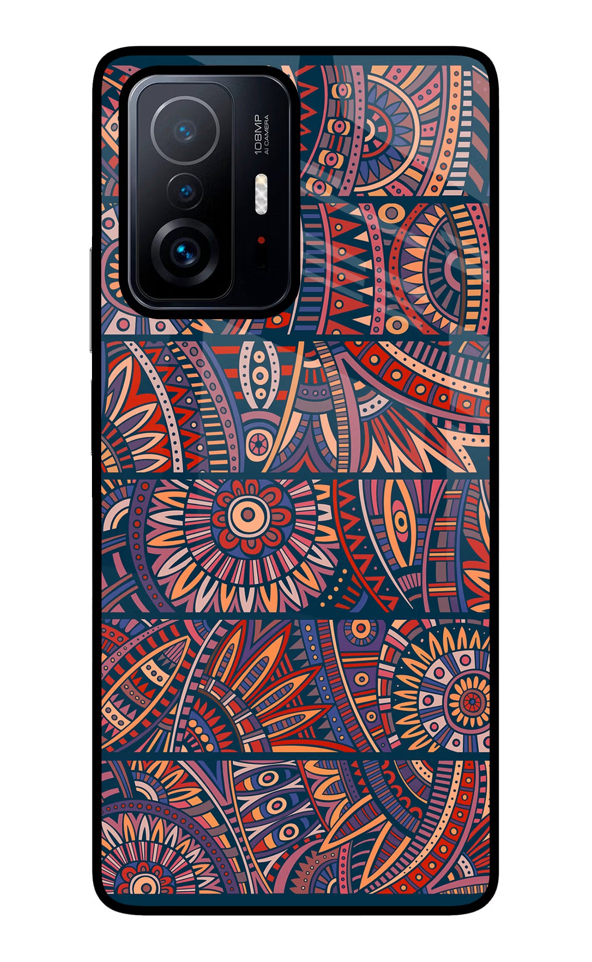 African Culture Design Mi 11T Pro 5G Back Cover - African Culture Design Mi 11T Pro 5G Glass Case Back Cover by Casekaro African Culture Design Mi 11T Pro 5G Glass Case Back Cover by Casekaro
