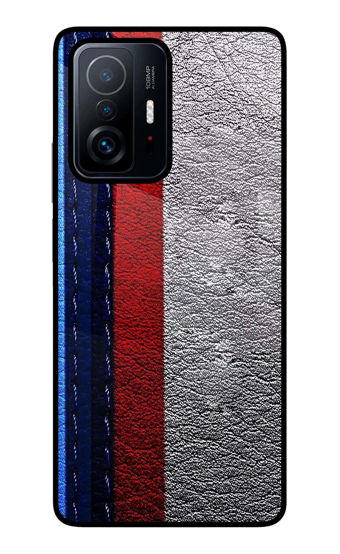 BMW Stripes Mi 11T Pro 5G Glass Case - BMW Stripes Mi 11T Pro 5G Glass Case BMW Stripes Mi 11T Pro 5G Glass Case