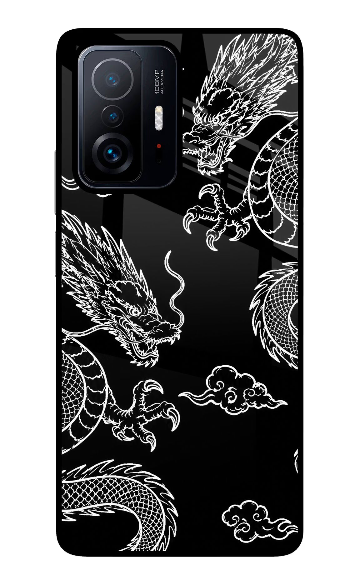 Twin Dragons Mi 11T Pro 5G Glass Case - Twin Dragons Mi 11T Pro 5G Glass Case Twin Dragons Mi 11T Pro 5G Glass Case