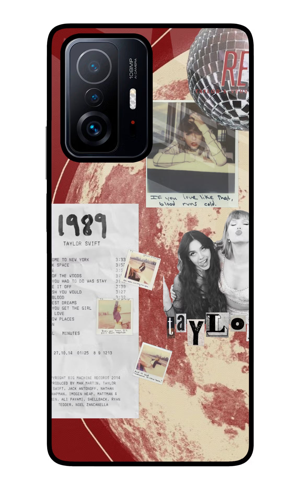 Taylor Swift Mi 11T Pro 5G Glass Case - Taylor Swift Mi 11T Pro 5G Glass Case Taylor Swift Mi 11T Pro 5G Glass Case