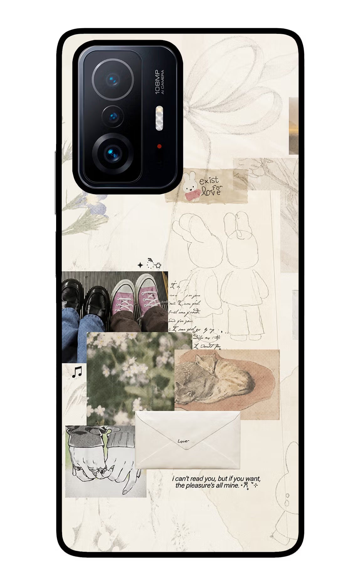 Soft Aesthetic Mi 11T Pro 5G Glass Case - Soft Aesthetic Mi 11T Pro 5G Glass Case Soft Aesthetic Mi 11T Pro 5G Glass Case