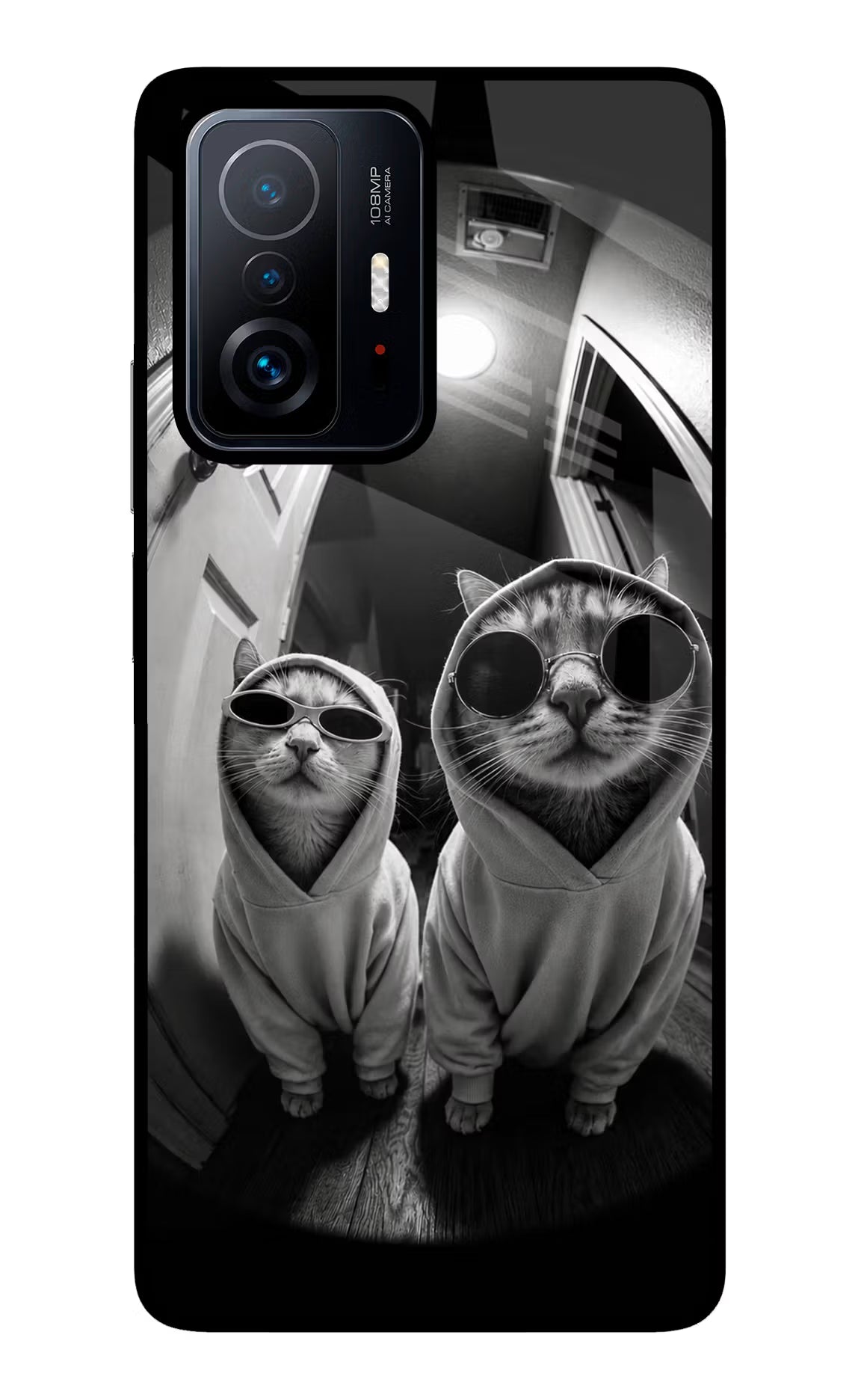 Hood Cats Mi 11T Pro 5G Glass Case - Hood Cats Mi 11T Pro 5G Glass Case Hood Cats Mi 11T Pro 5G Glass Case