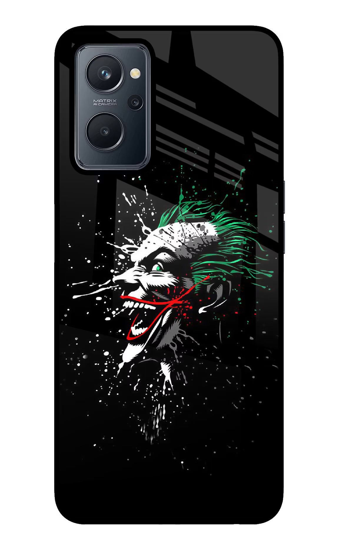 Joker Realme 9i 4G Glass Case - Joker Realme 9i 4G Glass Case Joker Realme 9i 4G Glass Case