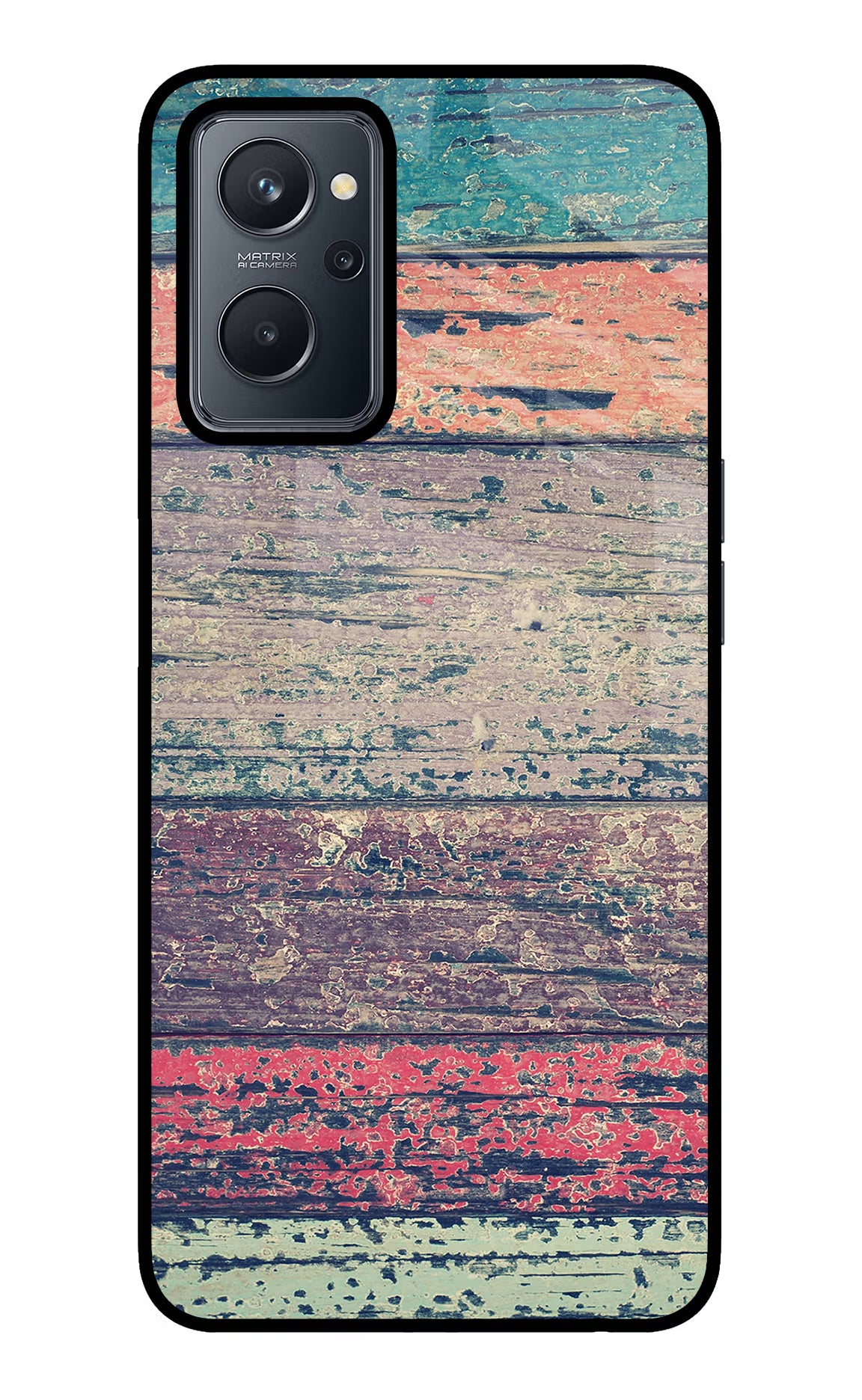 Colourful Wall Realme 9i 4G Glass Case - Colourful Wall Realme 9i 4G Glass Case Colourful Wall Realme 9i 4G Glass Case