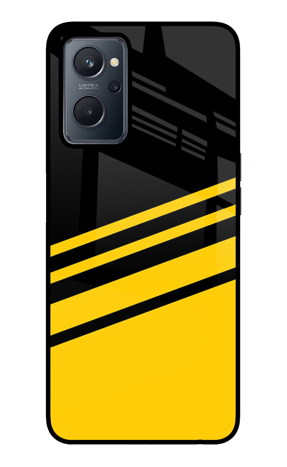 Yellow Shades Realme 9i 4G Glass Case - Yellow Shades Realme 9i 4G Glass Case Yellow Shades Realme 9i 4G Glass Case