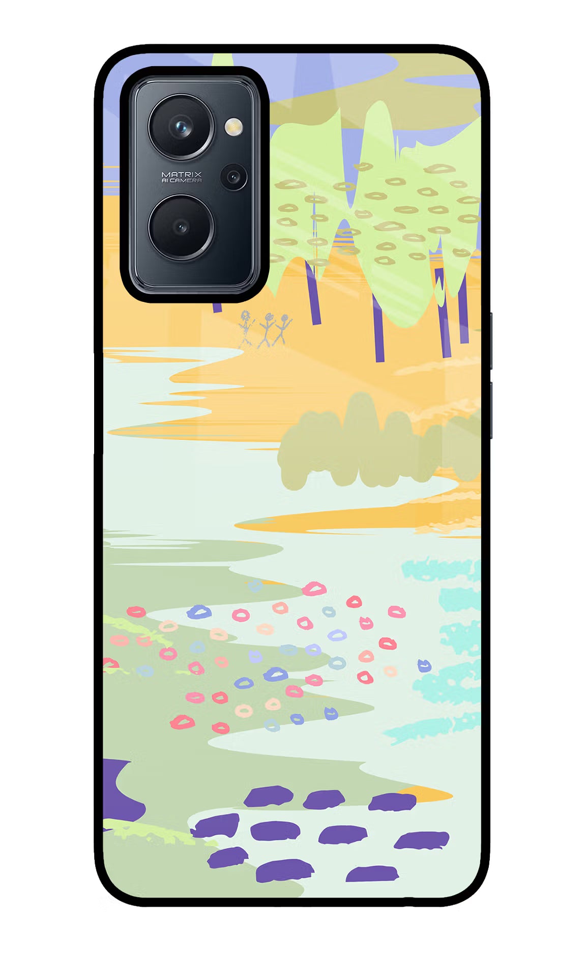 Scenery Realme 9i 4G Glass Case - Scenery Realme 9i 4G Glass Case Scenery Realme 9i 4G Glass Case