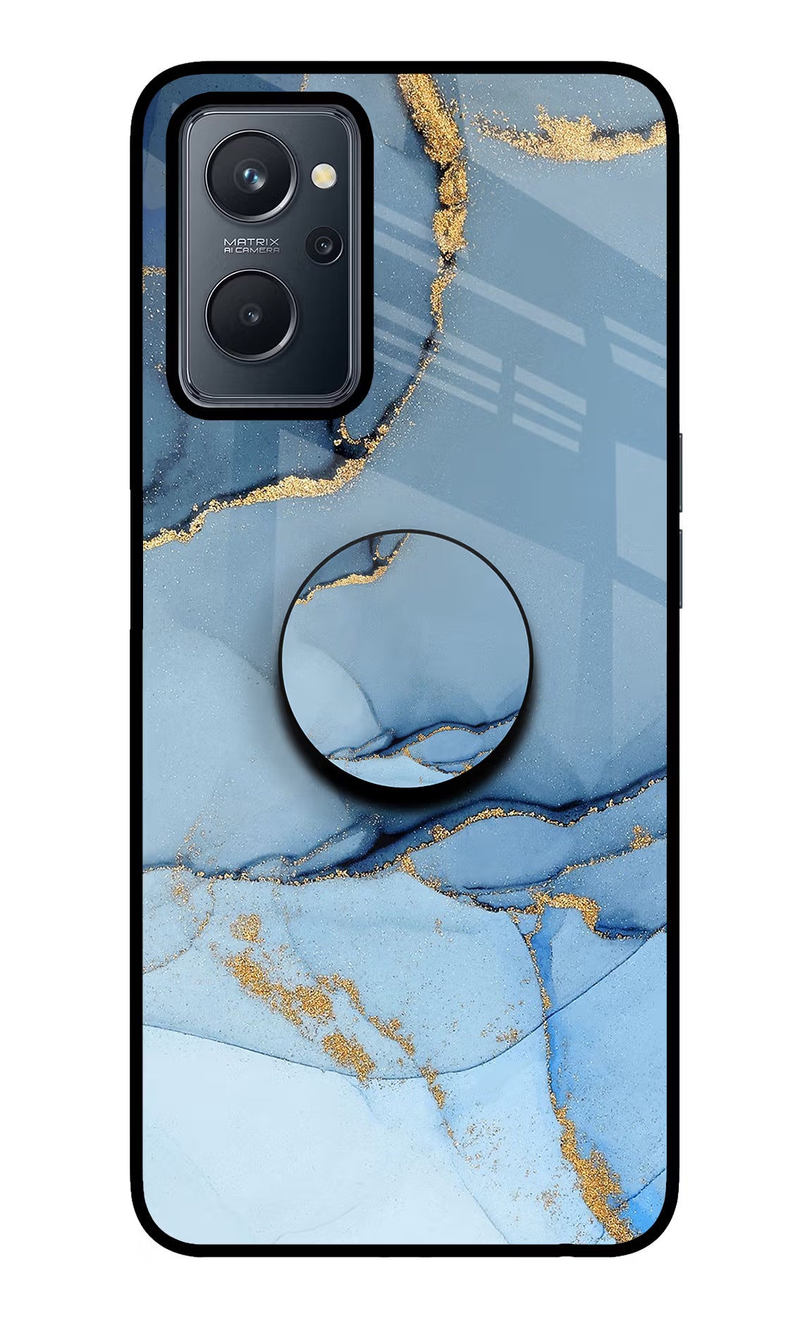 Blue Marble Realme 9i 4G Glass Case - Blue Marble Realme 9i 4G Glass Case Blue Marble Realme 9i 4G Glass Case
