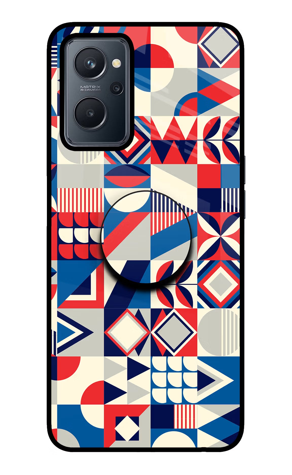 Colorful Pattern Realme 9i 4G Pop Case - Colorful Pattern Realme 9i 4G Pop Case by Casekaro Colorful Pattern Realme 9i 4G Pop Case by Casekaro
