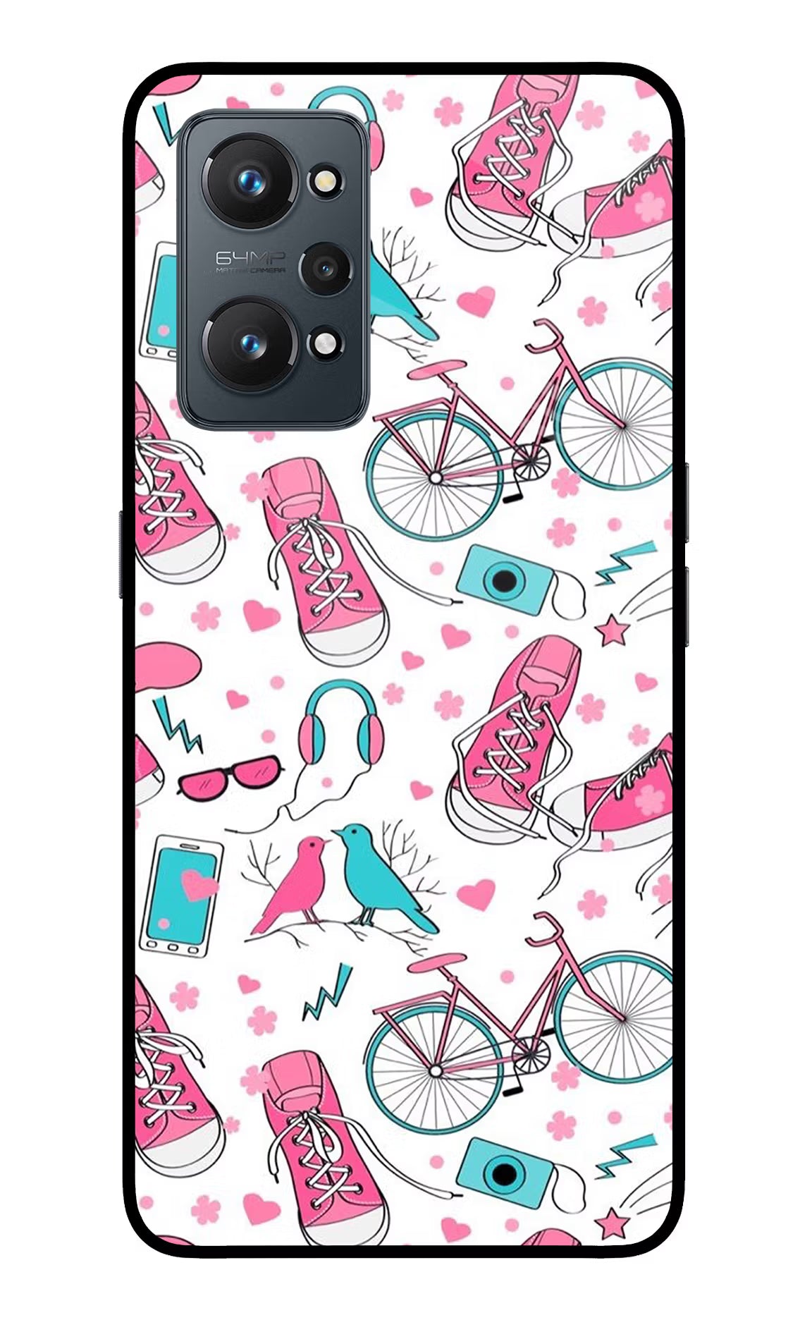 Artwork Realme GT 2 5G Glass Case Back Cover by Casekaro