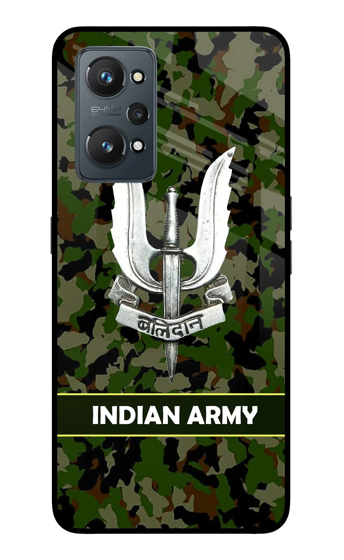 Balidan Indian Logo Realme GT 2 5G Glass Case - Balidan Indian Logo Realme GT 2 5G Glass Case Balidan Indian Logo Realme GT 2 5G Glass Case