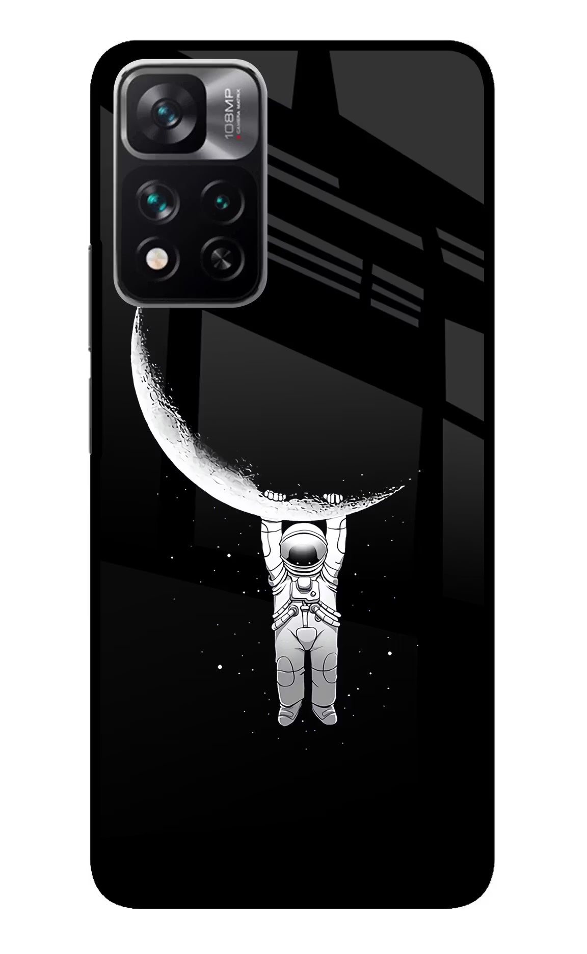 Moon Space Mi 11i 5G/11i 5G Hypercharge Glass Case - Moon Space Mi 11i 5G/11i 5G Hypercharge Glass Case Moon Space Mi 11i 5G/11i 5G Hypercharge Glass Case