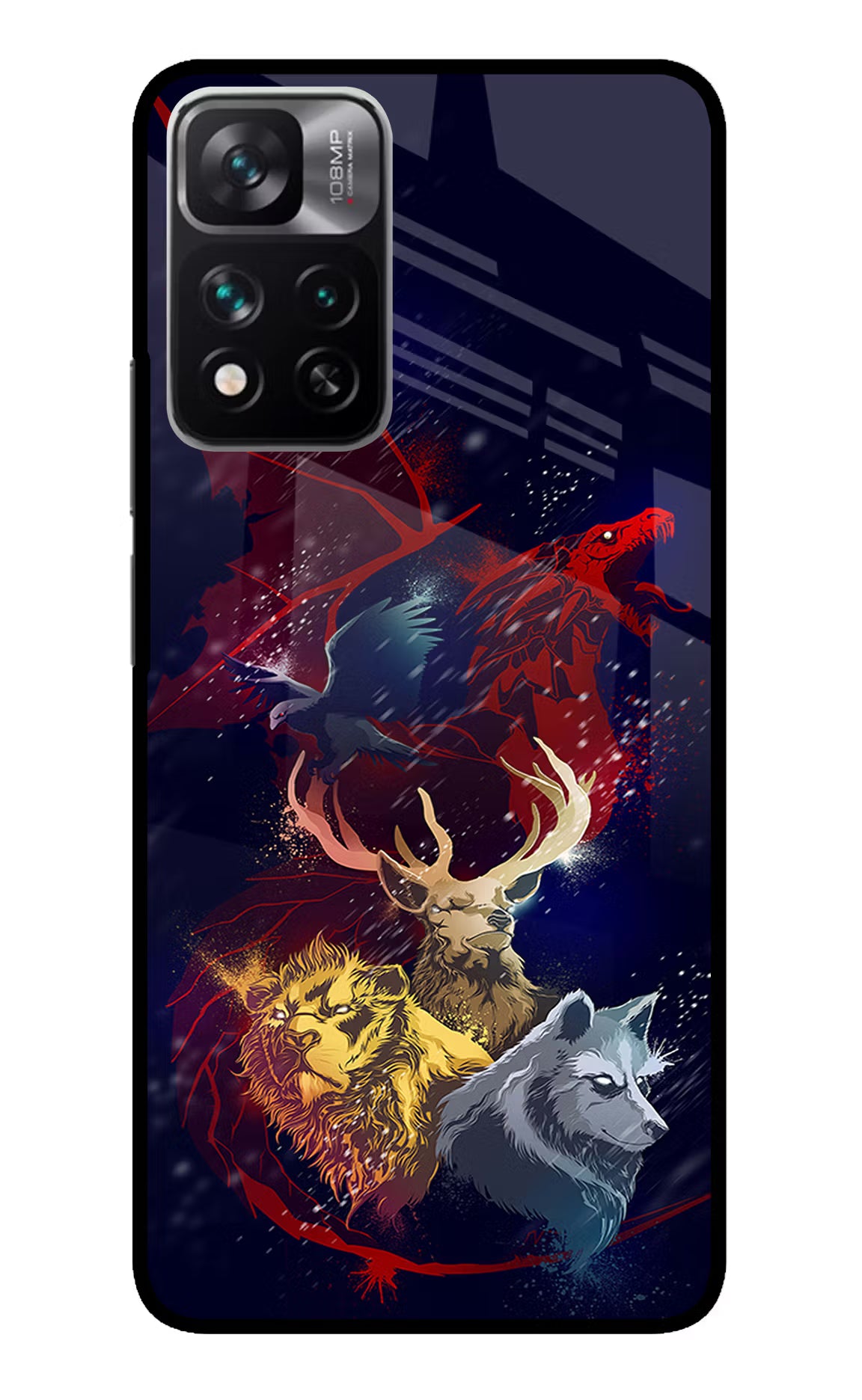 Game Of Thrones Mi 11i 5G/11i 5G Hypercharge Glass Case - Game Of Thrones Mi 11i 5G/11i 5G Hypercharge Glass Case Game Of Thrones Mi 11i 5G/11i 5G Hypercharge Glass Case