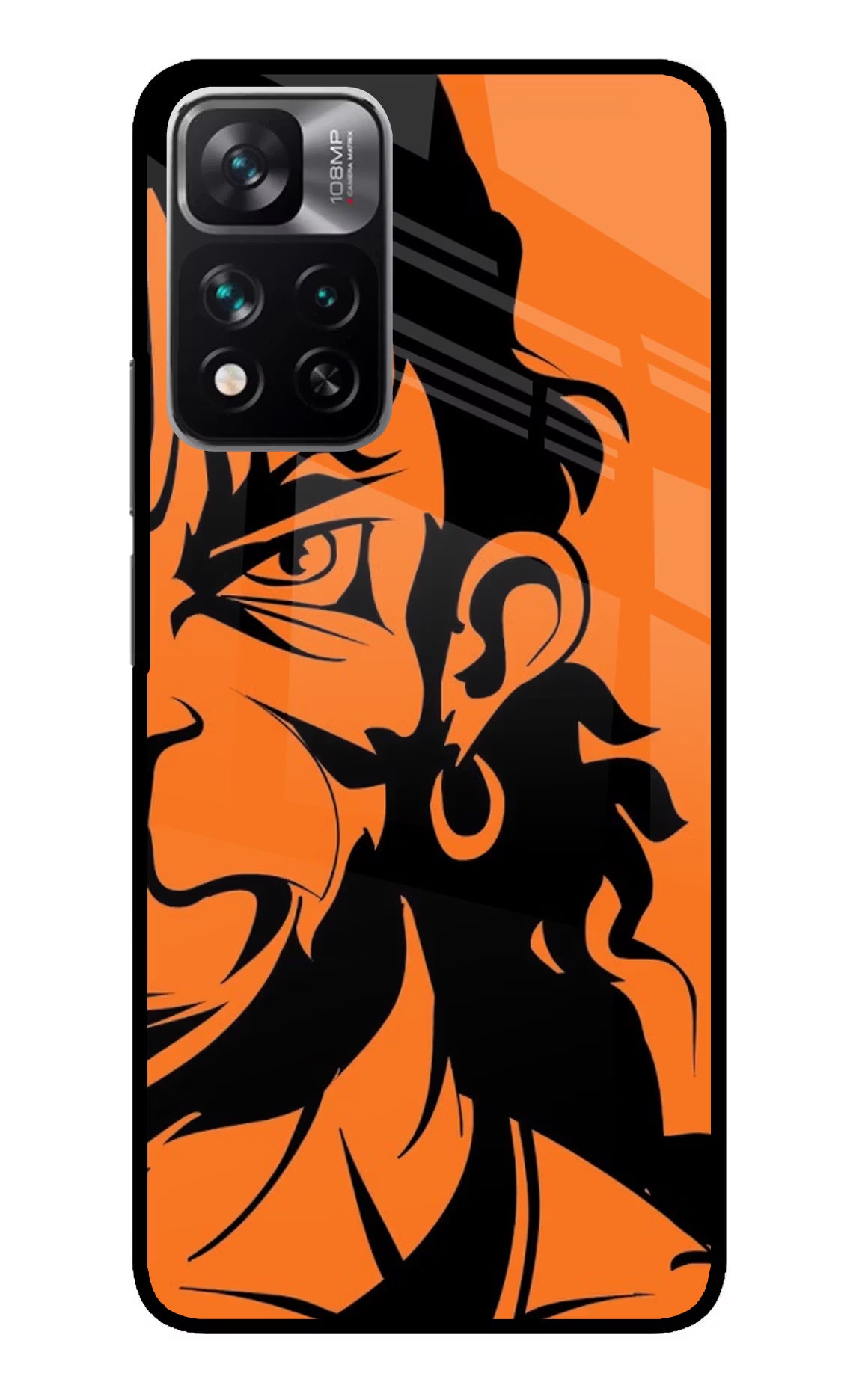 Hanuman Mi 11i 5G/11i 5G Hypercharge Glass Case - Hanuman Mi 11i 5G/11i 5G Hypercharge Glass Case Hanuman Mi 11i 5G/11i 5G Hypercharge Glass Case