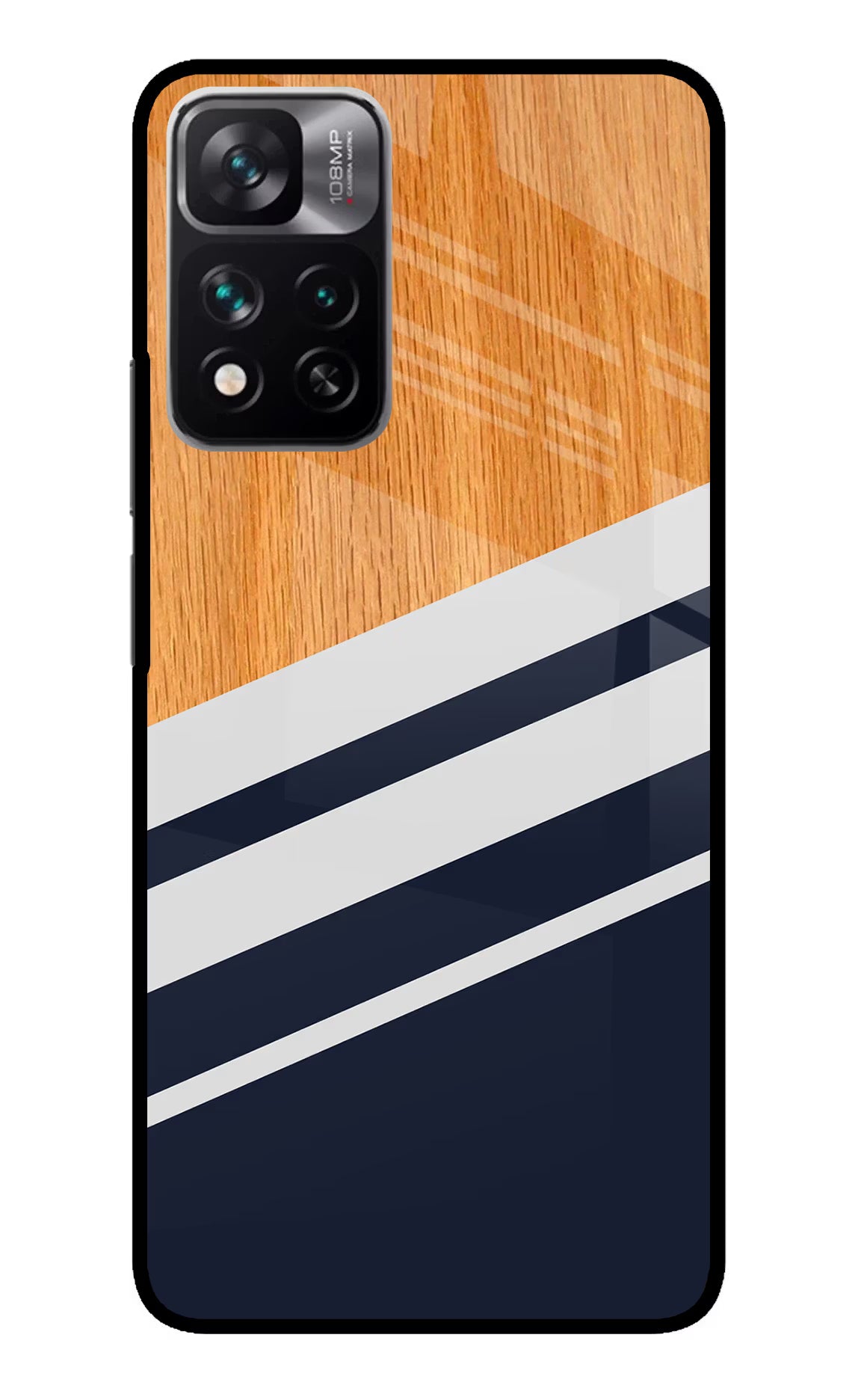 Blue and white wooden Mi 11i 5G/11i 5G Hypercharge Glass Case - Blue and white wooden Mi 11i 5G/11i 5G Hypercharge Glass Case Blue and white wooden Mi 11i 5G/11i 5G Hypercharge Glass Case
