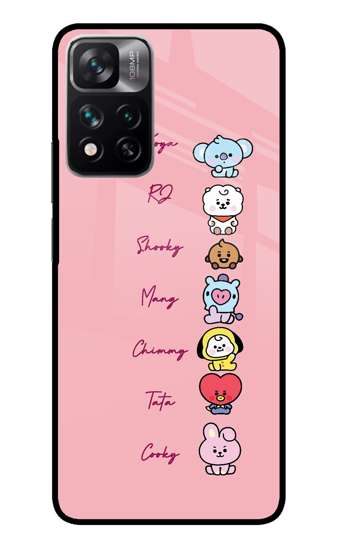 BTS names Mi 11i 5G/11i 5G Hypercharge Glass Case - BTS names Mi 11i 5G/11i 5G Hypercharge Glass Case BTS names Mi 11i 5G/11i 5G Hypercharge Glass Case