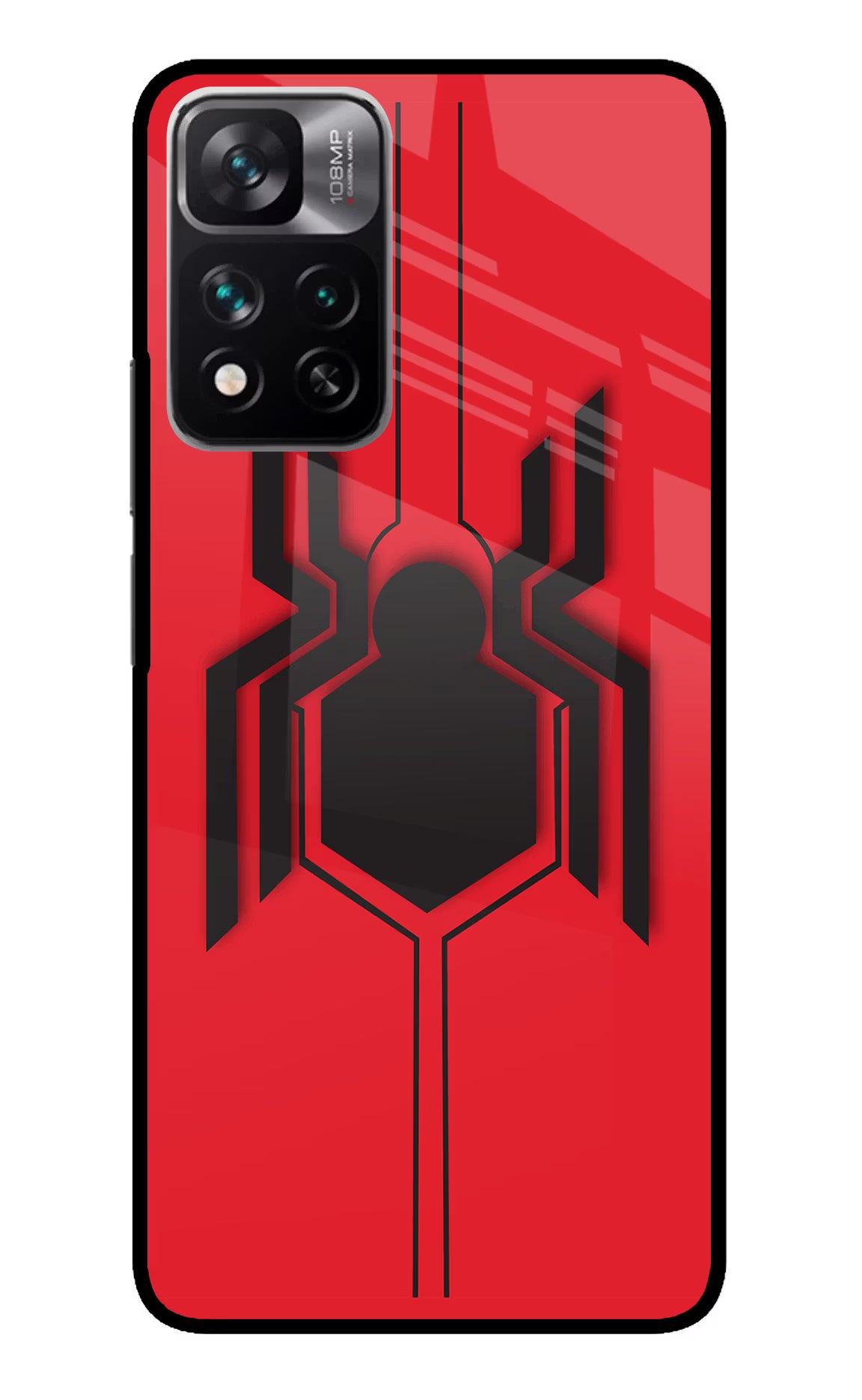 Spider Mi 11i 5G/11i 5G Hypercharge Glass Case - Spider Mi 11i 5G/11i 5G Hypercharge Glass Case Spider Mi 11i 5G/11i 5G Hypercharge Glass Case