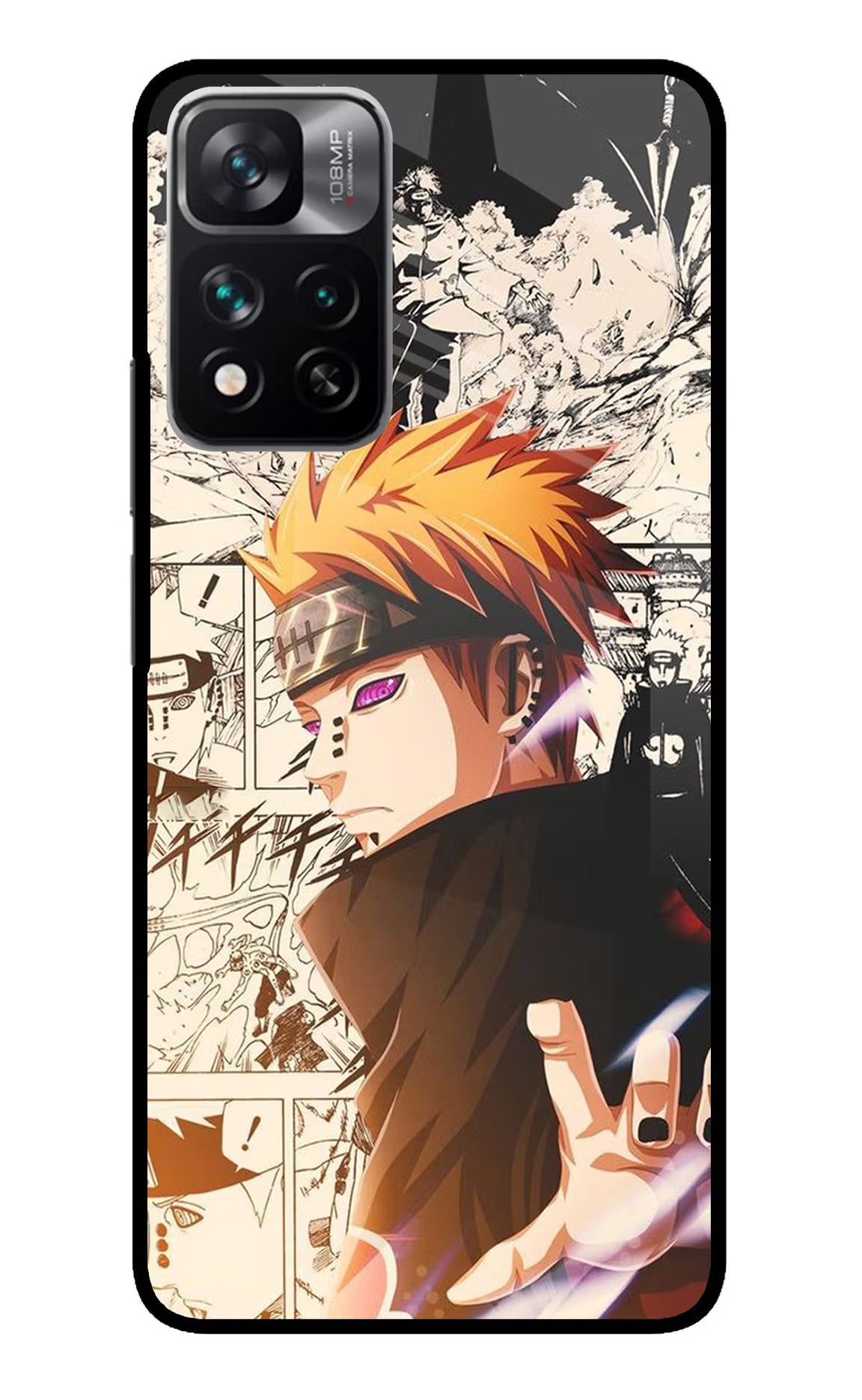 Pain Anime Mi 11i 5G/11i 5G Hypercharge Glass Case - Pain Anime Mi 11i 5G/11i 5G Hypercharge Glass Case Pain Anime Mi 11i 5G/11i 5G Hypercharge Glass Case