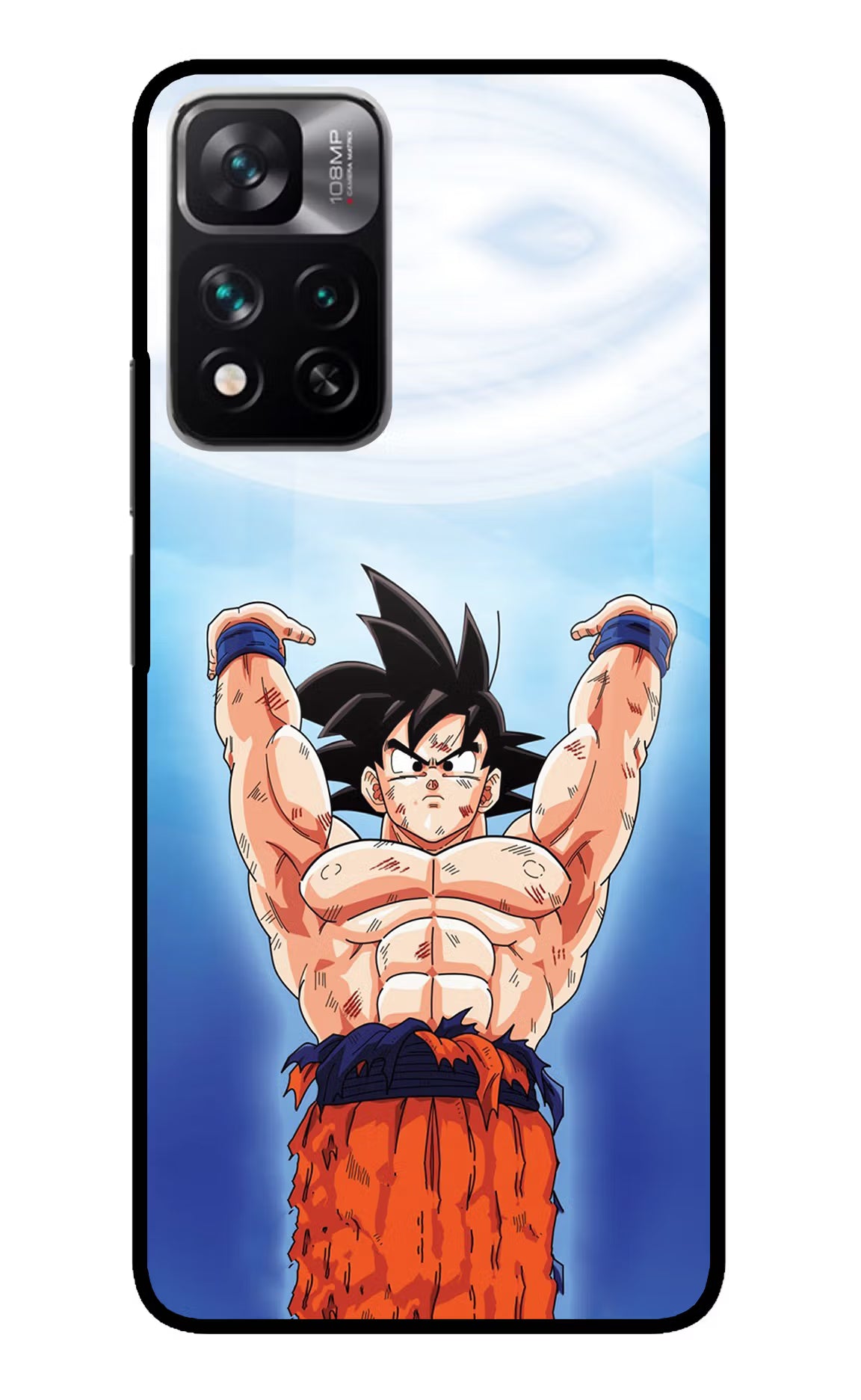 Goku Power Mi 11i 5G/11i 5G Hypercharge Glass Case - Goku Power Mi 11i 5G/11i 5G Hypercharge Glass Case Goku Power Mi 11i 5G/11i 5G Hypercharge Glass Case
