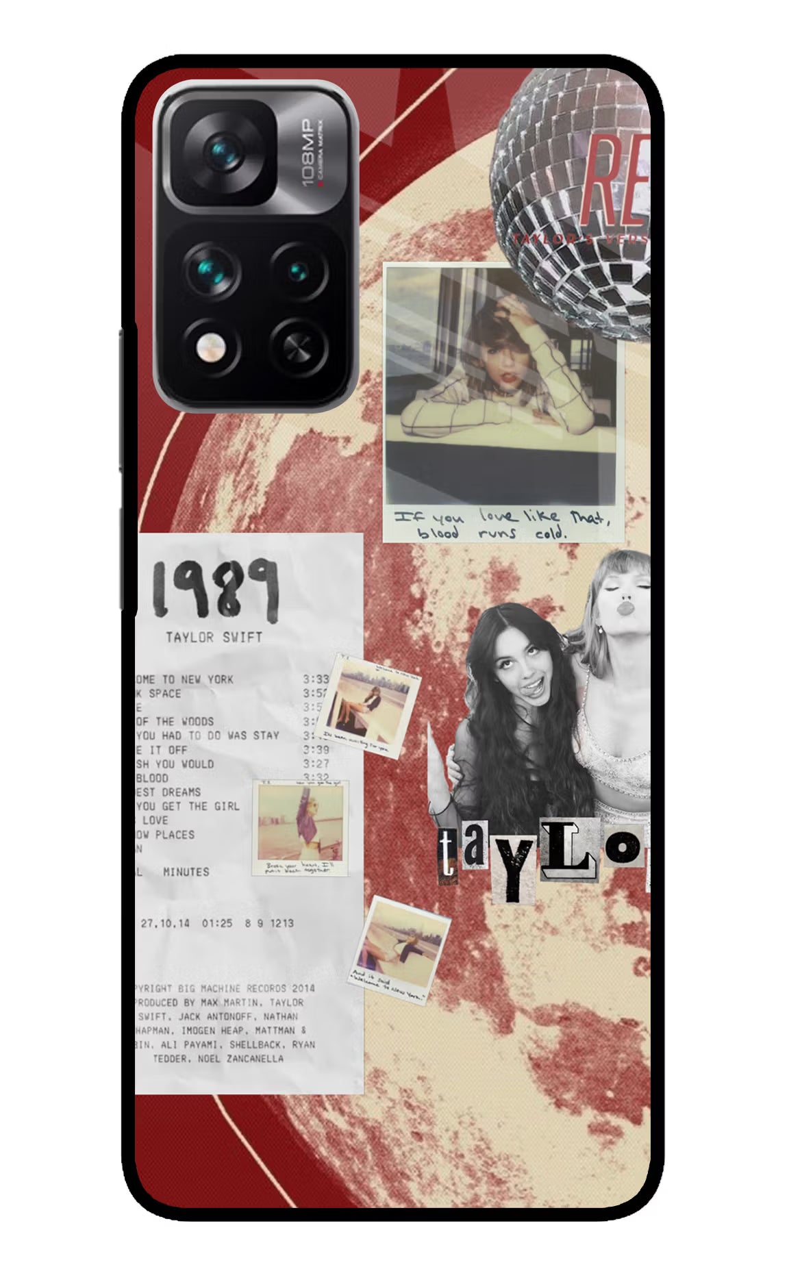 Taylor Swift Mi 11i 5G/11i 5G Hypercharge Glass Case - Taylor Swift Mi 11i 5G/11i 5G Hypercharge Glass Case Taylor Swift Mi 11i 5G/11i 5G Hypercharge Glass Case
