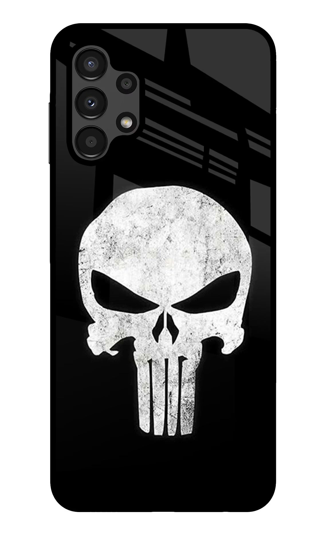Punisher Skull Samsung A13 4G Glass Case - Punisher Skull Samsung A13 4G Glass Case Punisher Skull Samsung A13 4G Glass Case