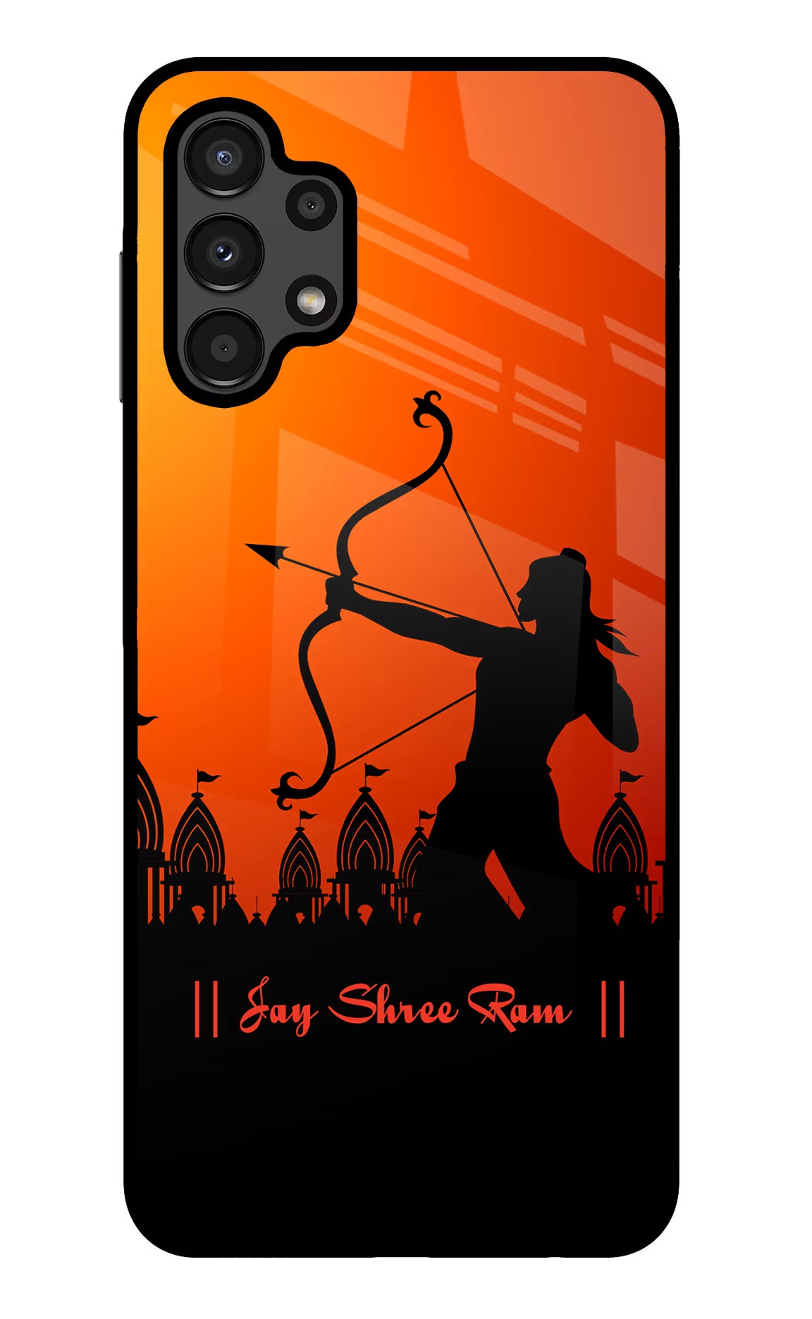 Lord Ram - 4 Samsung A13 4G Glass Case - Lord Ram - 4 Samsung A13 4G Glass Case Lord Ram - 4 Samsung A13 4G Glass Case